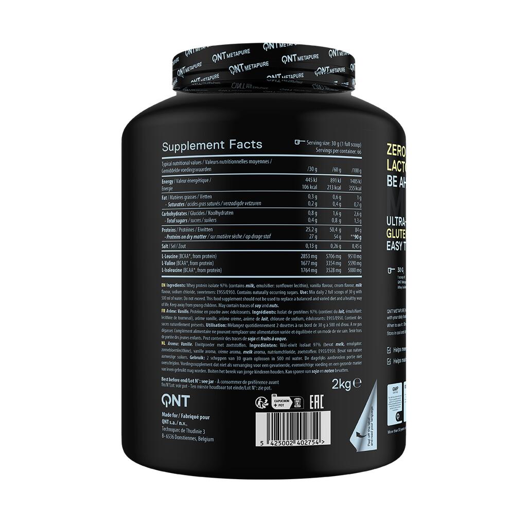 Metapure Whey Isolate Zero - Vainilla - 2 kg 3/5