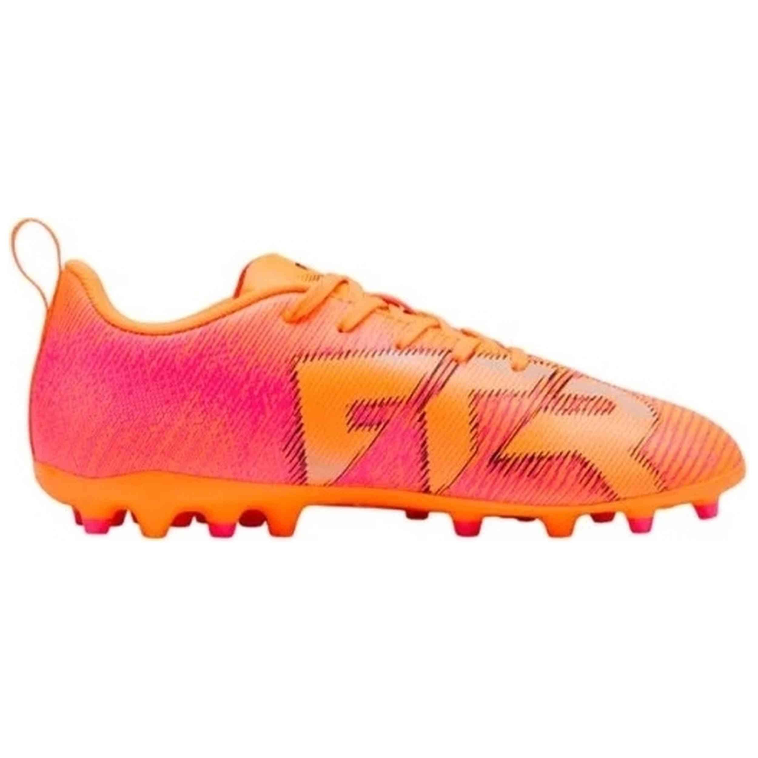 Puma - Chaussures De Football Puma Modèle 108623-03 Pour Enfants - Chaussures De Football - Orange - Decathlon