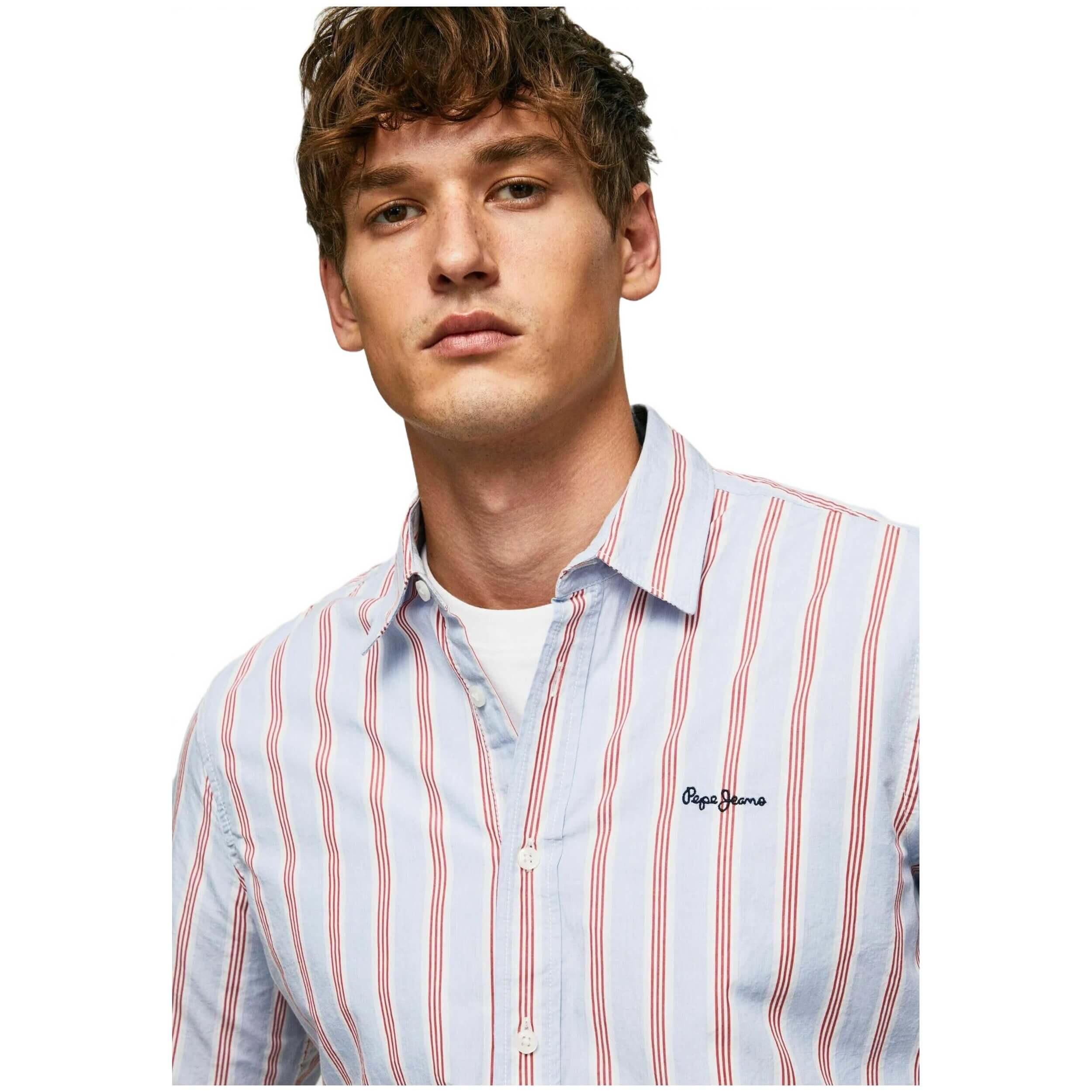 Chemise Pepe jeans modèle PM307775-217 pour homme 4/4