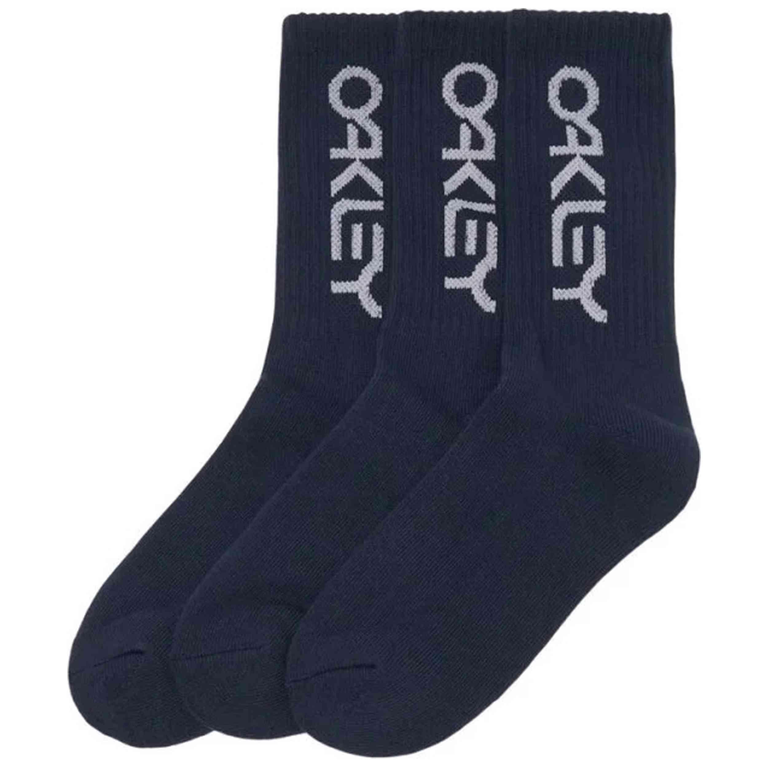 Oakley - Chaussettes Oakley Modèle Fos900277-6ga Pour Unisexe - Chaussettes - Bleu - Moyen - Decathlon