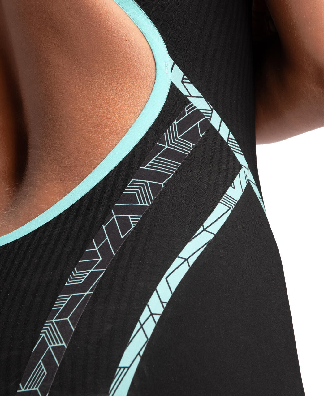 Arena wedstrijdbadpak Powerskin Primo Open Rug Zwart 5/5