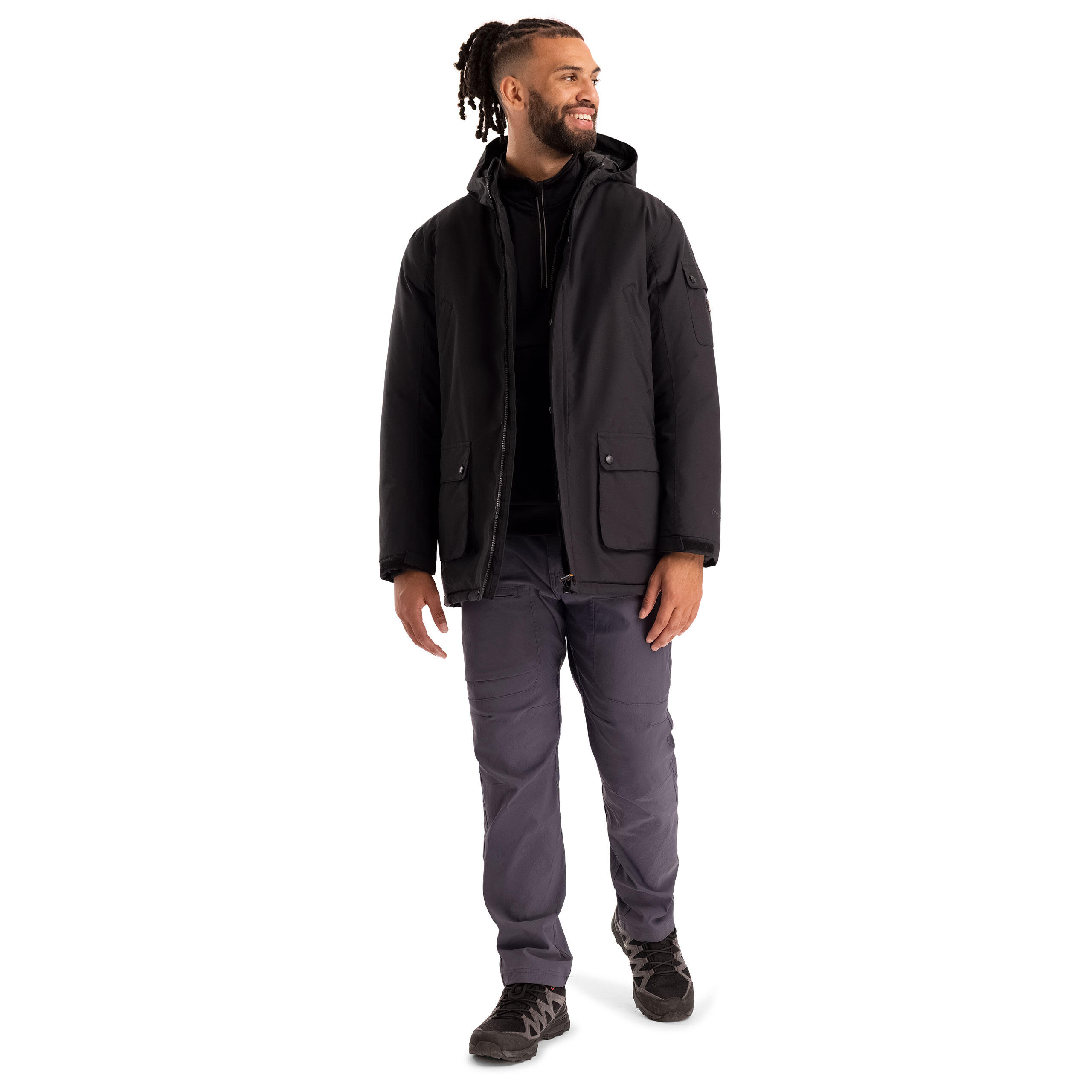 negro / gris oscuro