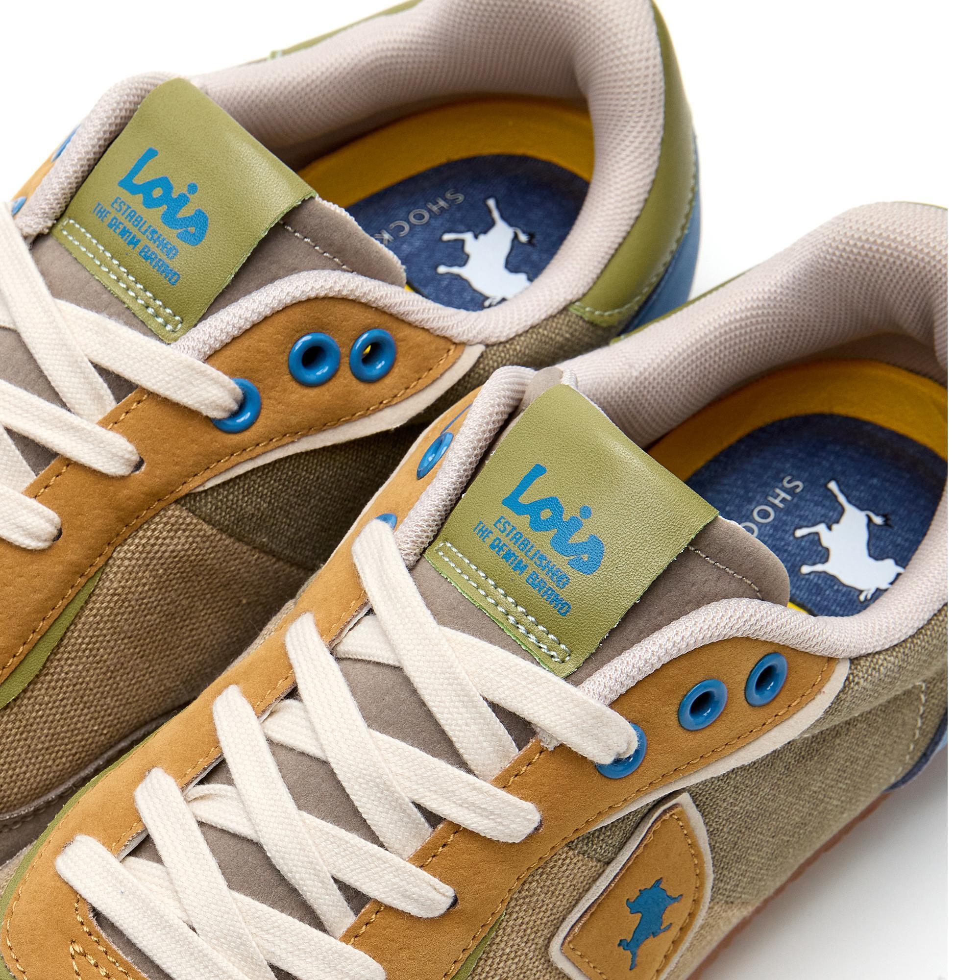 Zapatillas Hombre Lois 64537 Beige 5/5