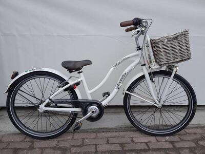 24 inch gazelle freestyler met 3 versnellingen en voordrager.