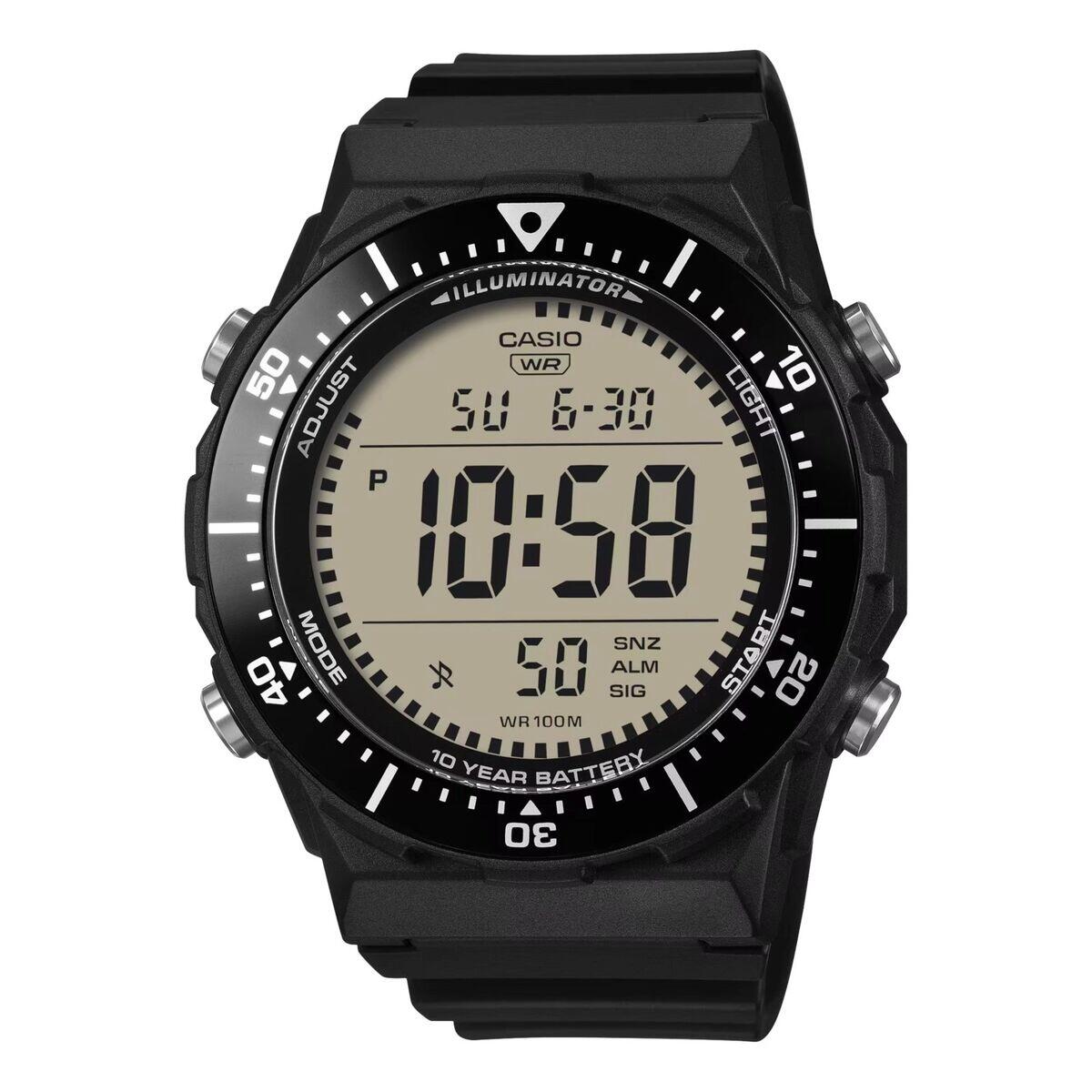 Casio Relógio Masculino Ae-1700H-1Avef Ø 47 Mm Preto Multicolorido da Decathlon