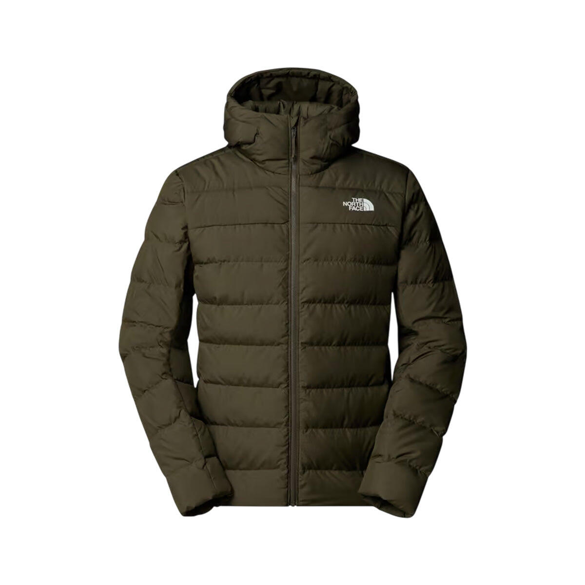 The North Face - Doudoune À Capuche Homme The North Face Aconcagua 3 - Doudoune Synthétique - Blanc|vert - Decathlon