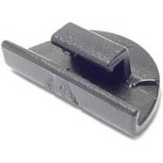 Hesling jasbeschermer combi clip pvc spatb zwart