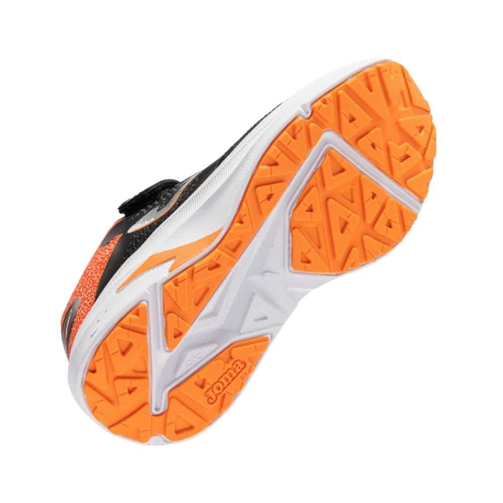 Joma Speed JR 2601 Preto/Laranja – Sapatilhas de corrida para jovens 5/5