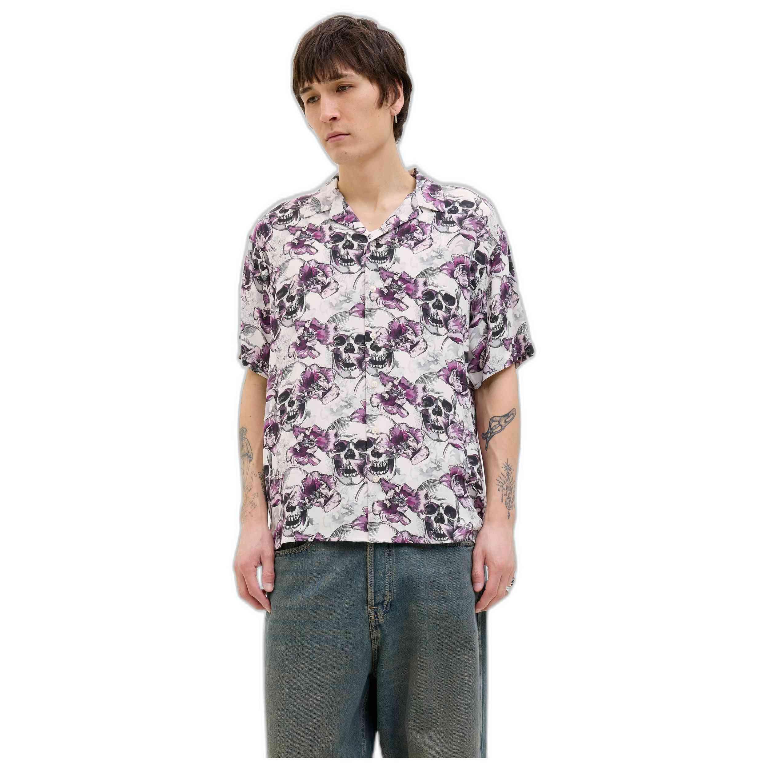 Jack&jones - Chemise Jack&jones Modèle 12280373-purpleorchid Pour Homme - Surchemise - Violet - Decathlon