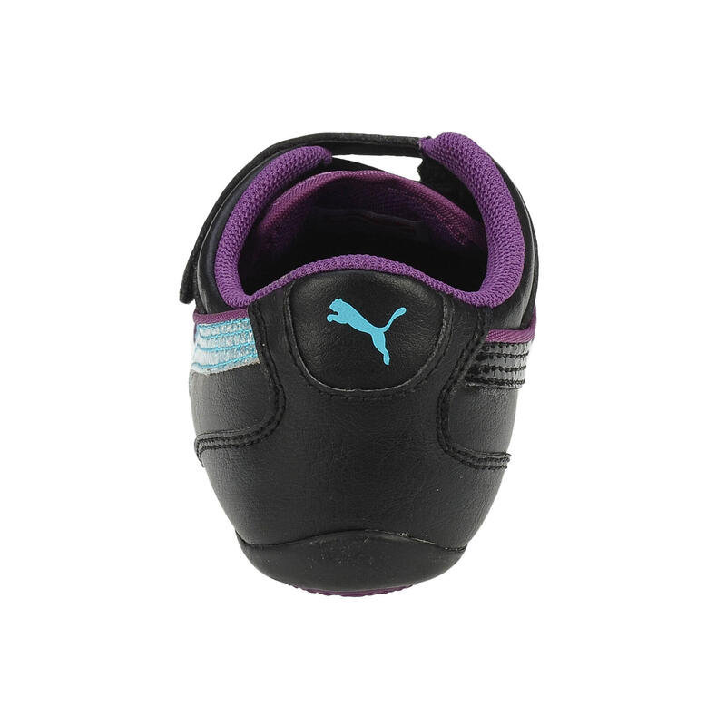 Pantofi sport fete Puma Talulla Glamm V, black-blue-grape 25