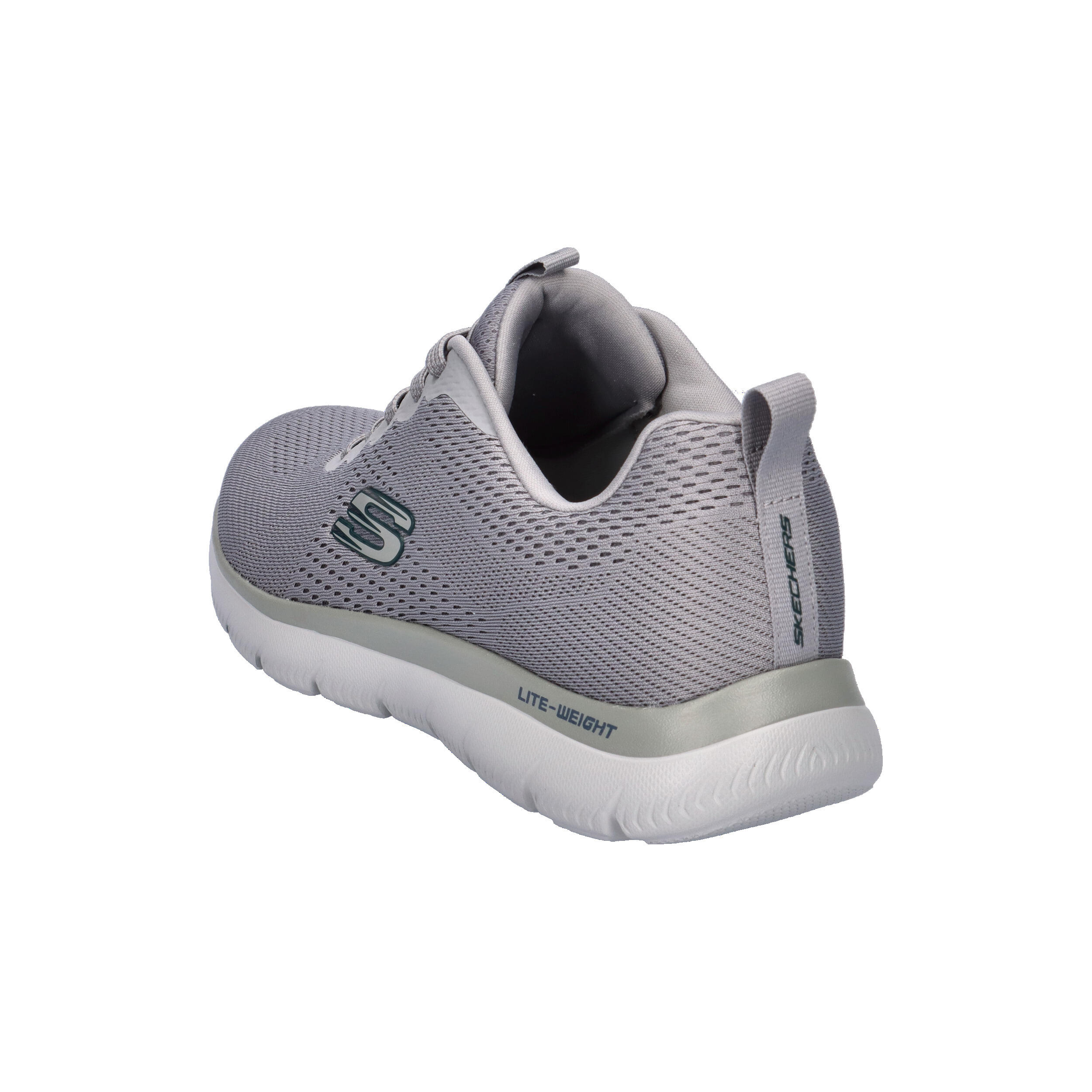 Skechers Herren Summits Eckler Slip-ins Sneaker 232963 GYNV Gray/Blau 12/15