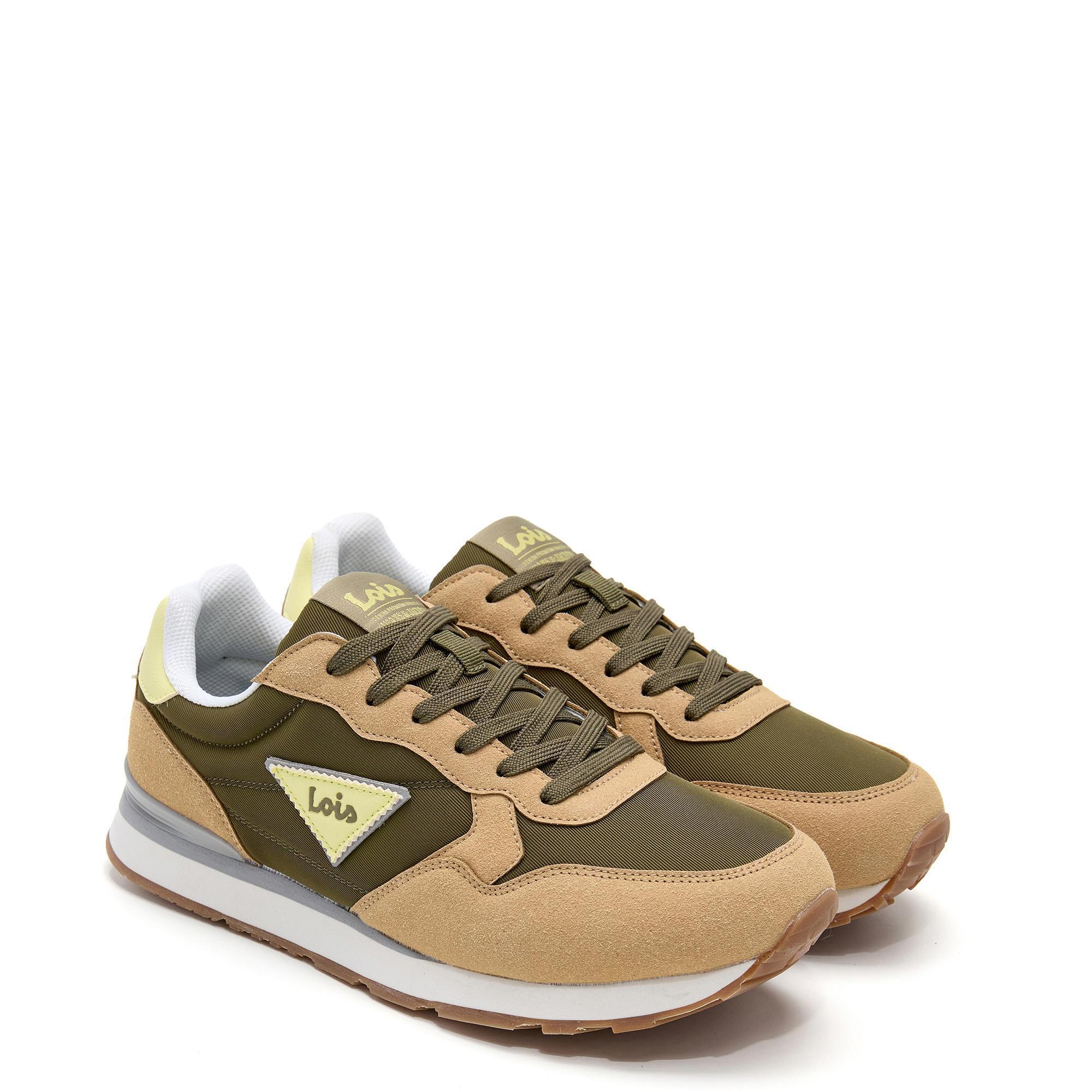 Zapatillas Hombre Lois 64527 Kaki 2/5