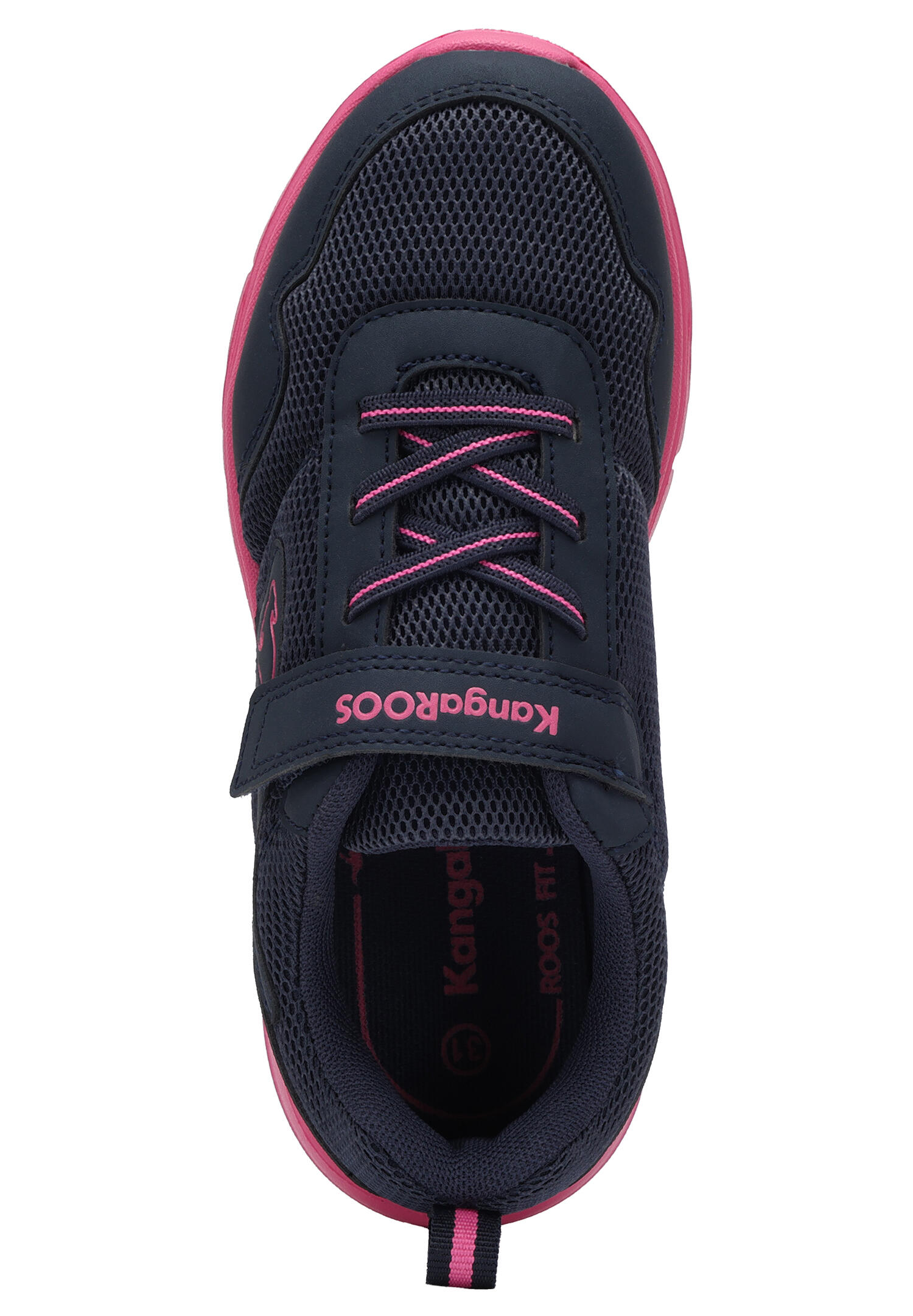 KangaROOS Kinder K-ETK Possum EV Sneaker 10337 000 4455 DK Blau/Daisy Pink OC 7/7