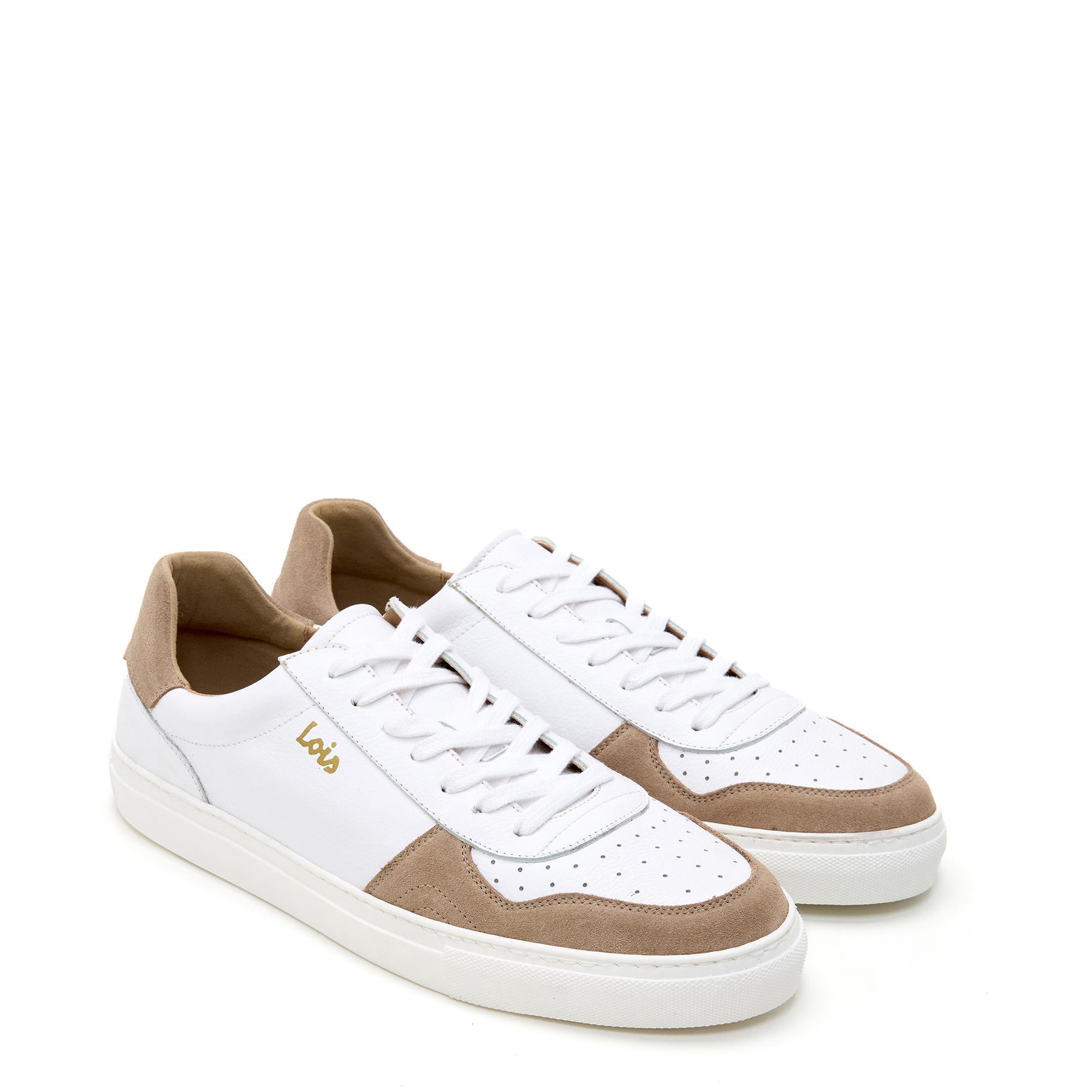 Zapatillas Hombre Lois 74442 Blancas 2/5
