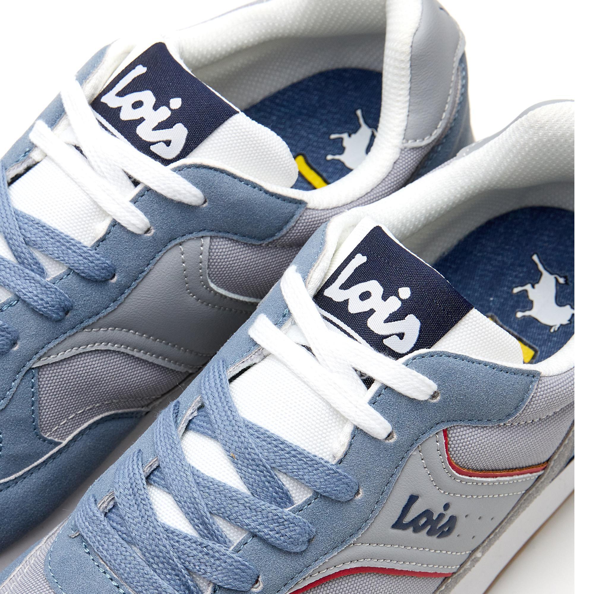 Zapatillas Hombre Lois 64525 Celeste 5/5