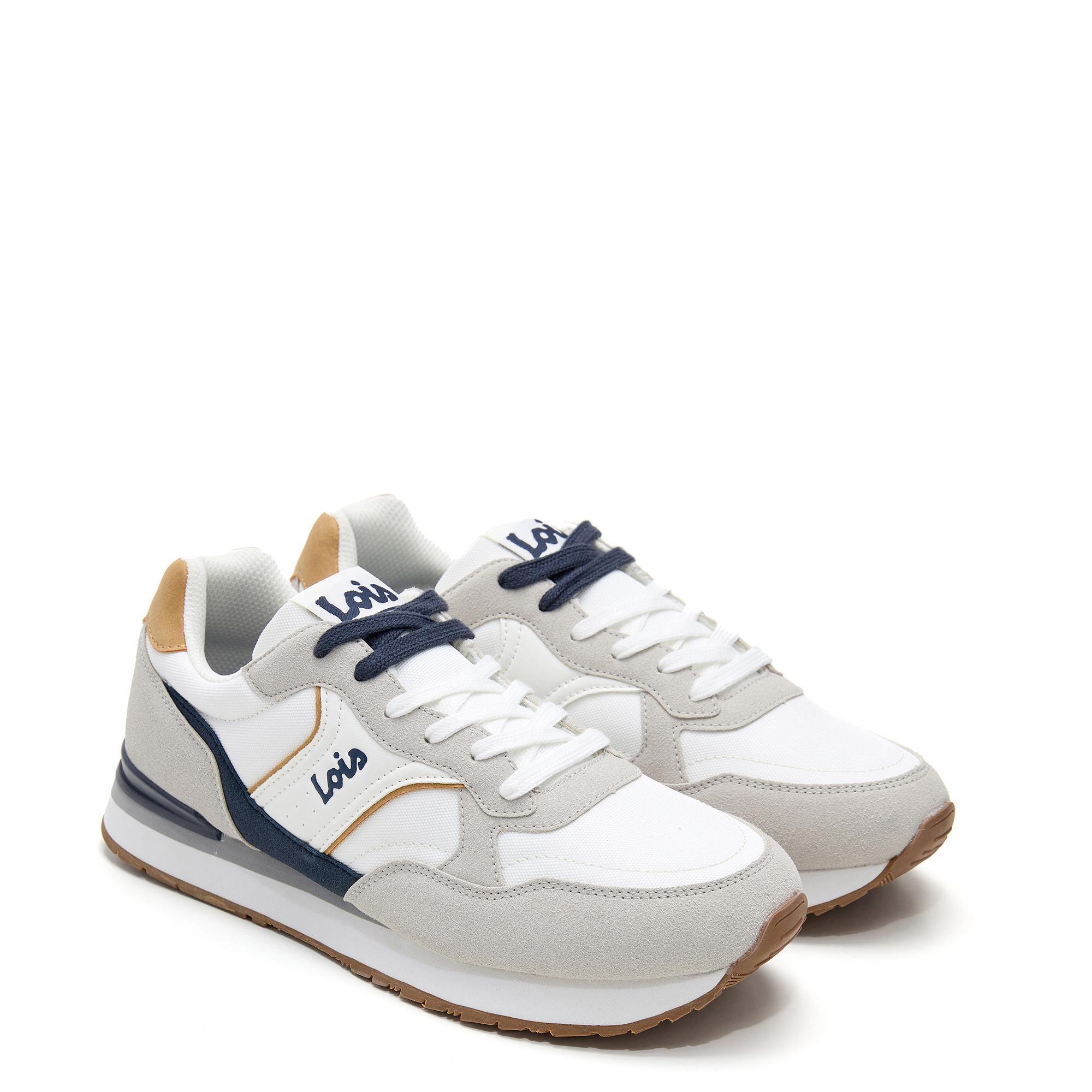 Zapatillas Hombre Lois 64525 Blancas 2/6