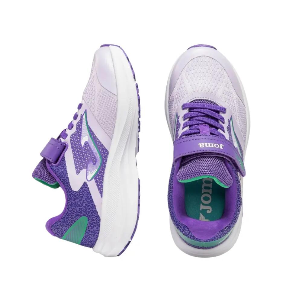 Joma Speed JR 2619 Purple – Zapatillas Running Niña con Mesh VTS y Suela DURABIL 4/7