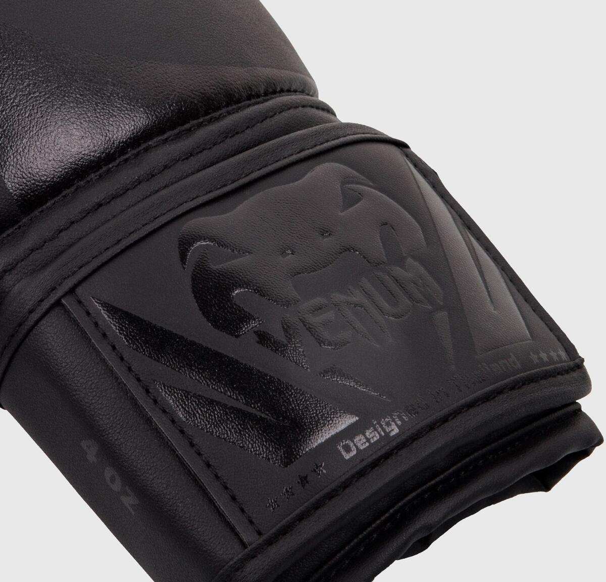 Venum Challenger 2.0 Kids Boxing Gloves - Black/Black 3/6