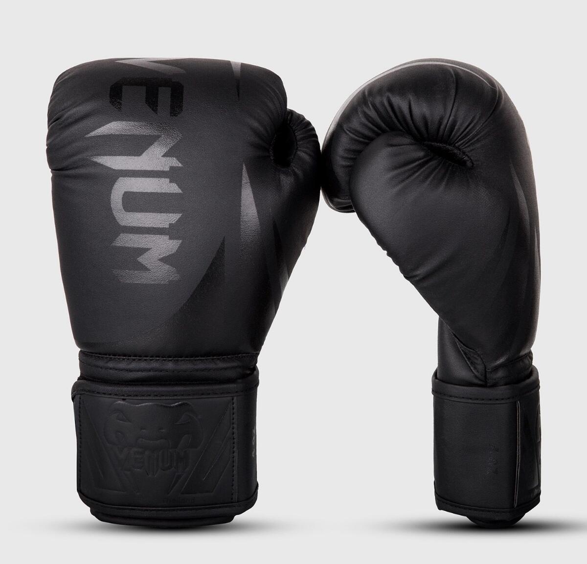 Venum Challenger 2.0 Kids Boxing Gloves - Black/Black 5/6