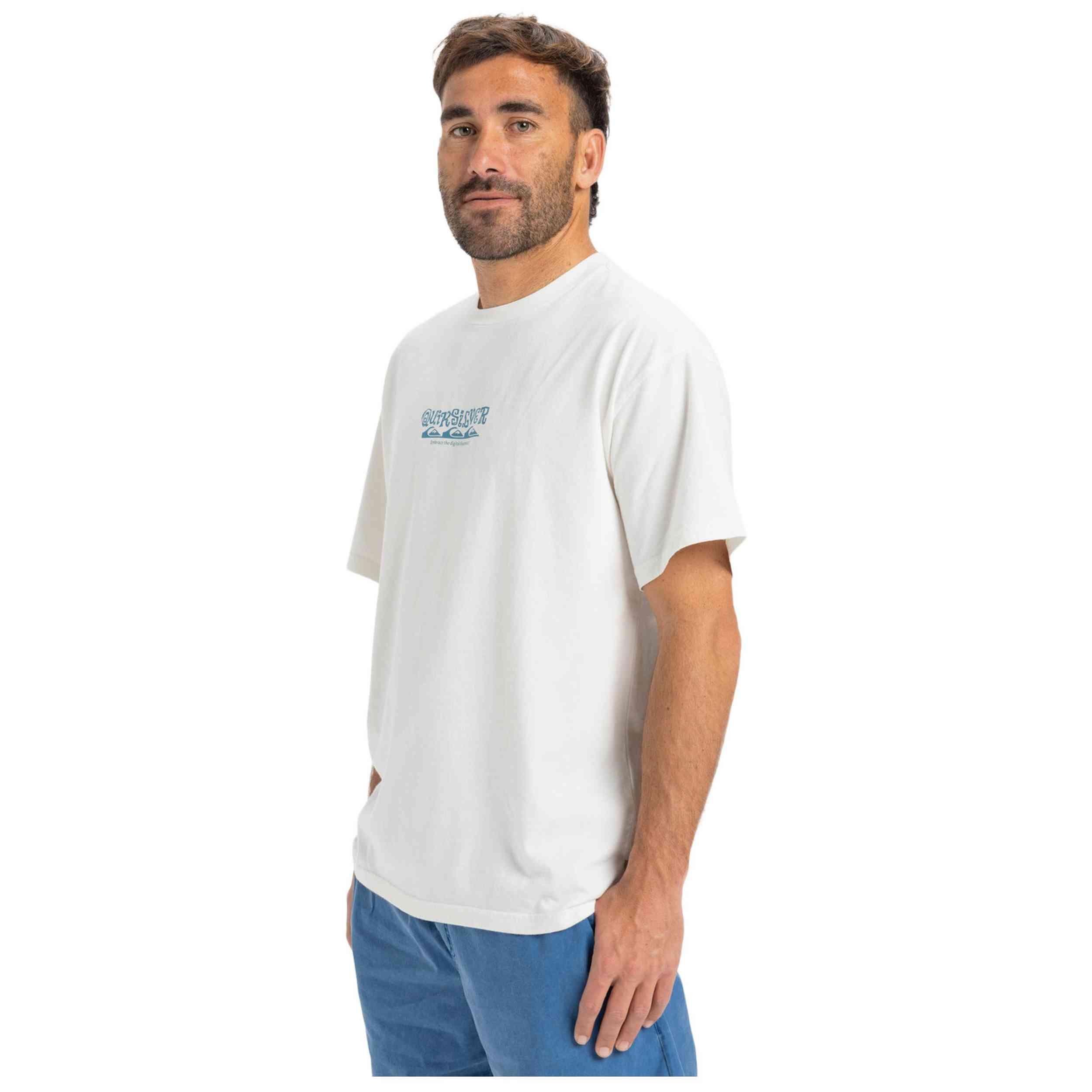 Maglia a maniche corte Quiksilver modello EQYZT08034-WBK0 per uomini 2/5