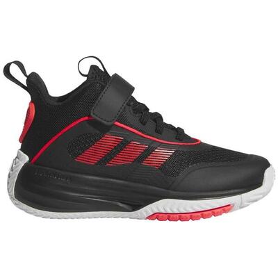 Scarpe ragazzo adidas ownthegame 3.0 k - nero/rosso