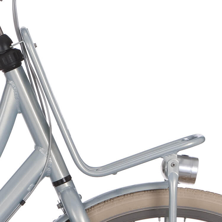 Cortina U5 Front Carrier in Light Azure for Bicycles