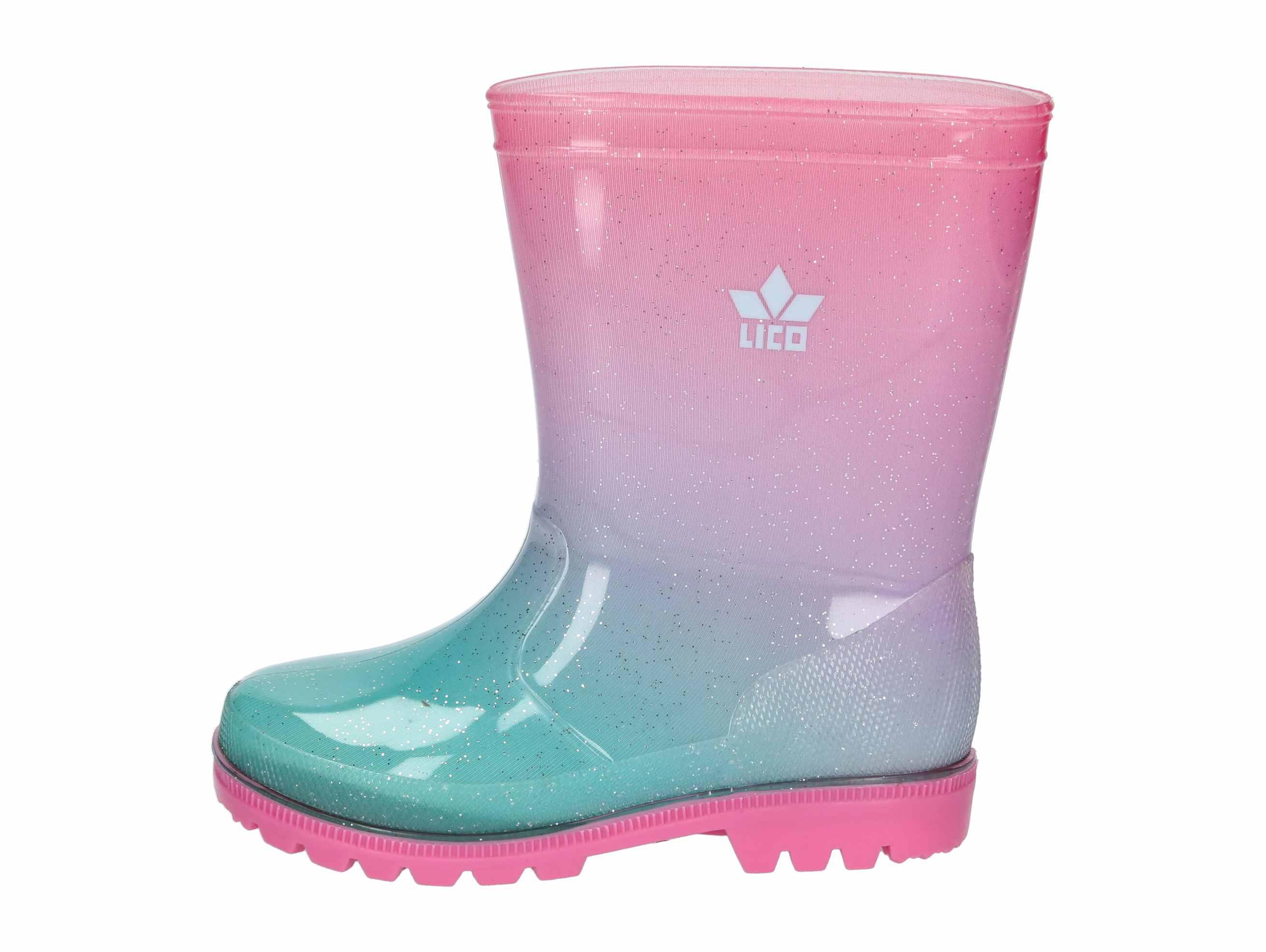 LICO Stormy Stivali di gomma per bambine, rosa, taglia 32 2/6