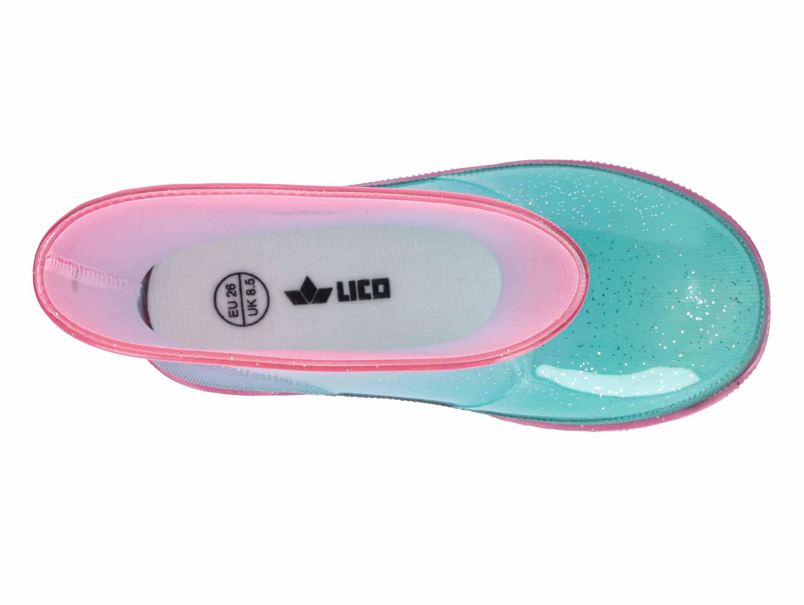 LICO Stormy Stivali di gomma per bambine, rosa, taglia 32 5/6