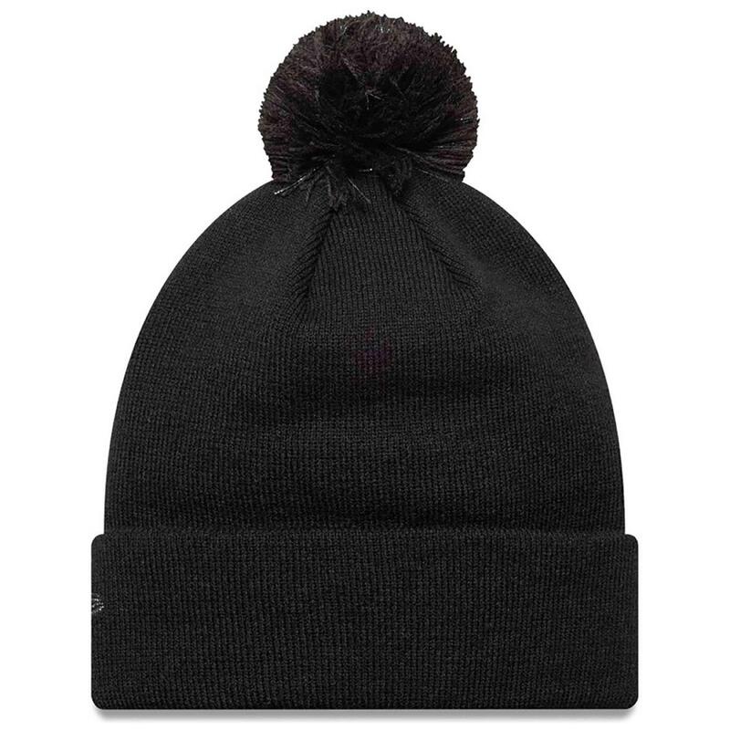 Căciulă de iarnă damă New Era Metallic Bobble Los Angeles Dodger negru