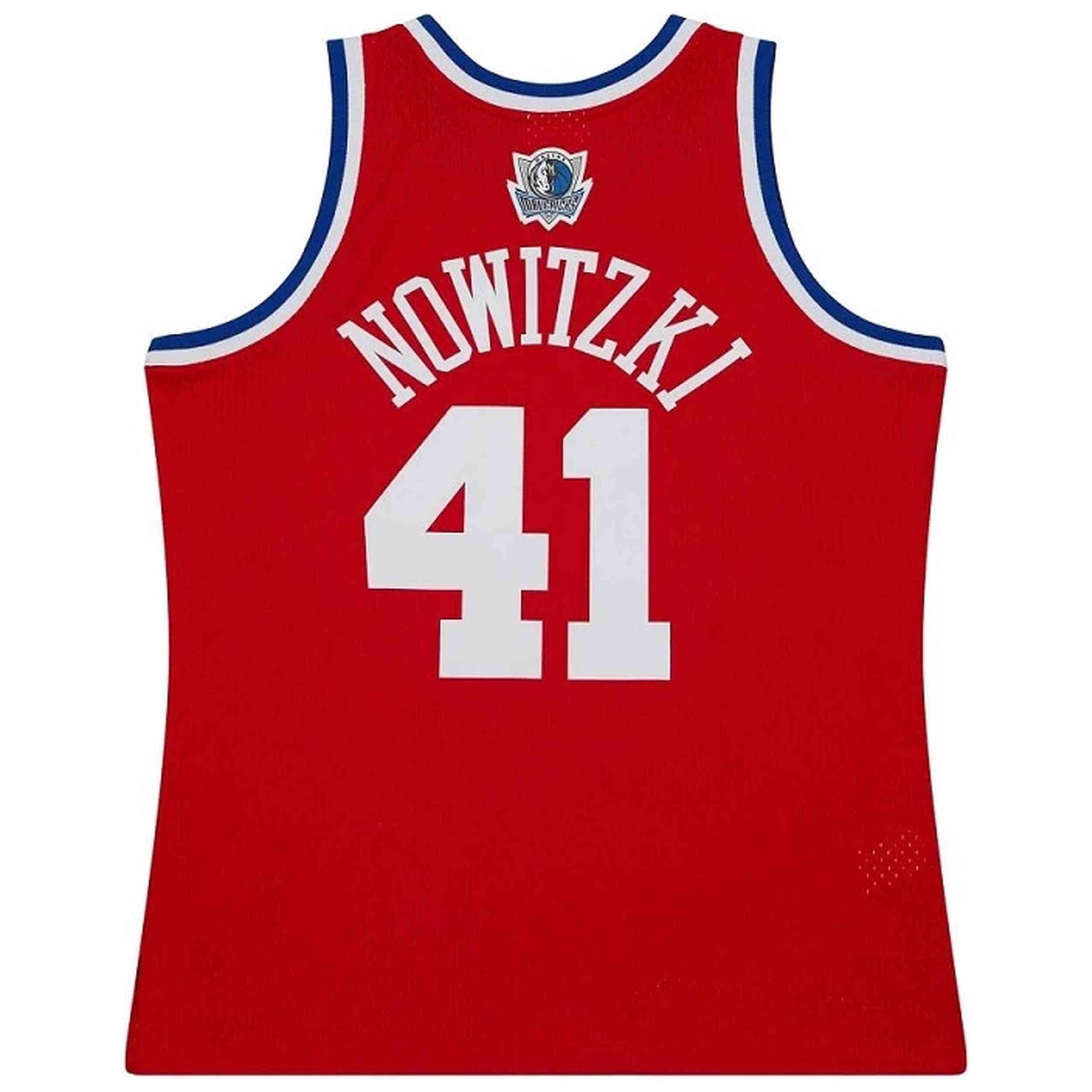 Maillot de basket Mitchell & ness modèle SMJY5299-ASW03DNORED pour homme 2/3