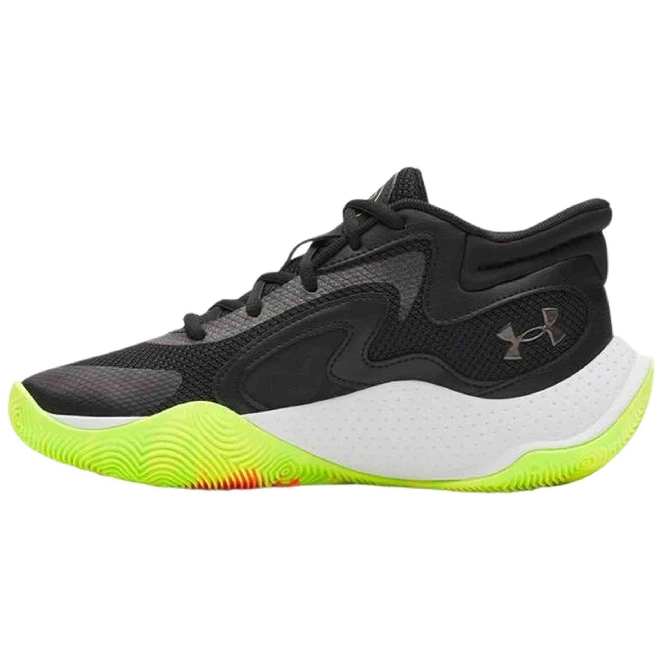 Chaussures de basket-ball Under armour modèle 6001587-002 pour unisexe enfants 2/4