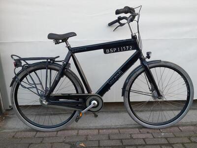 Bsp bolt 28" herenfiets, 61 cm, zwart