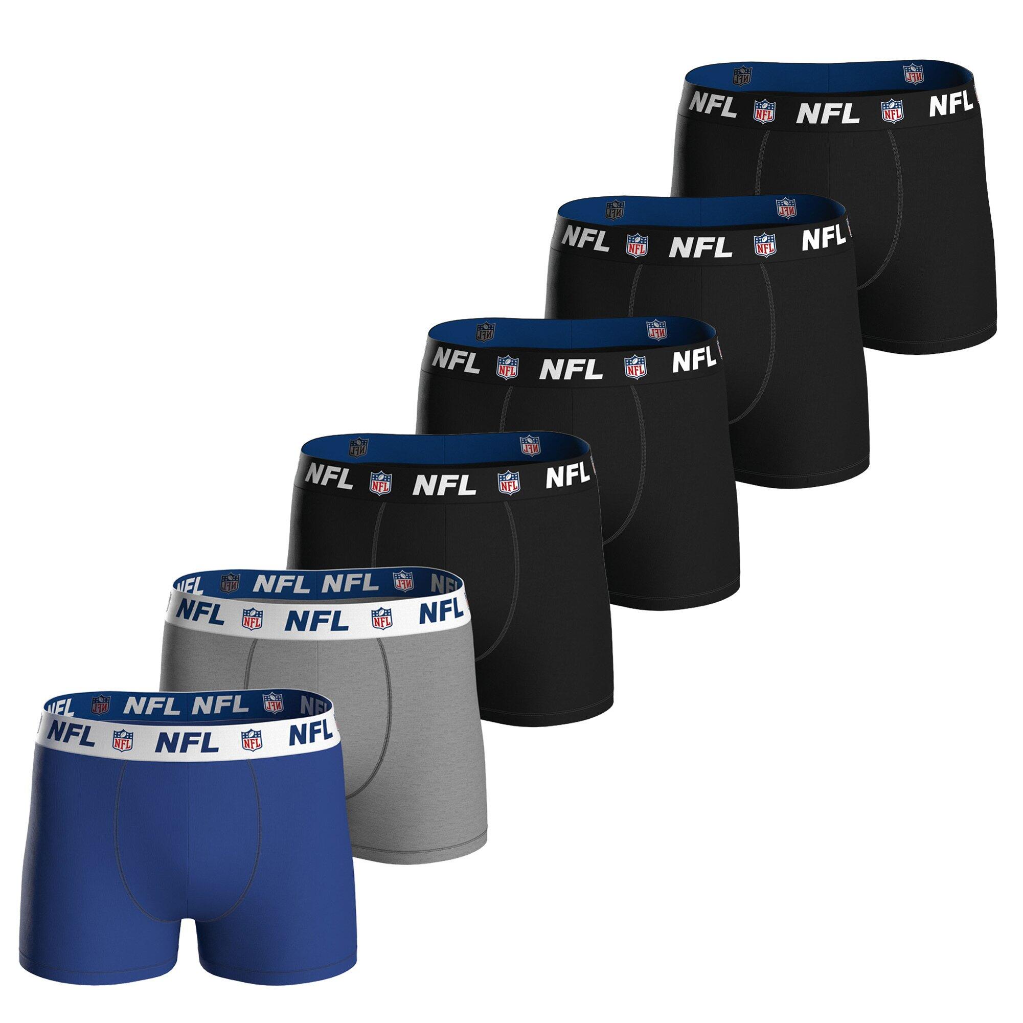 NFL Boxershort Herren 6er Pack Stretch-NFL SHIELD 6pk Boxers