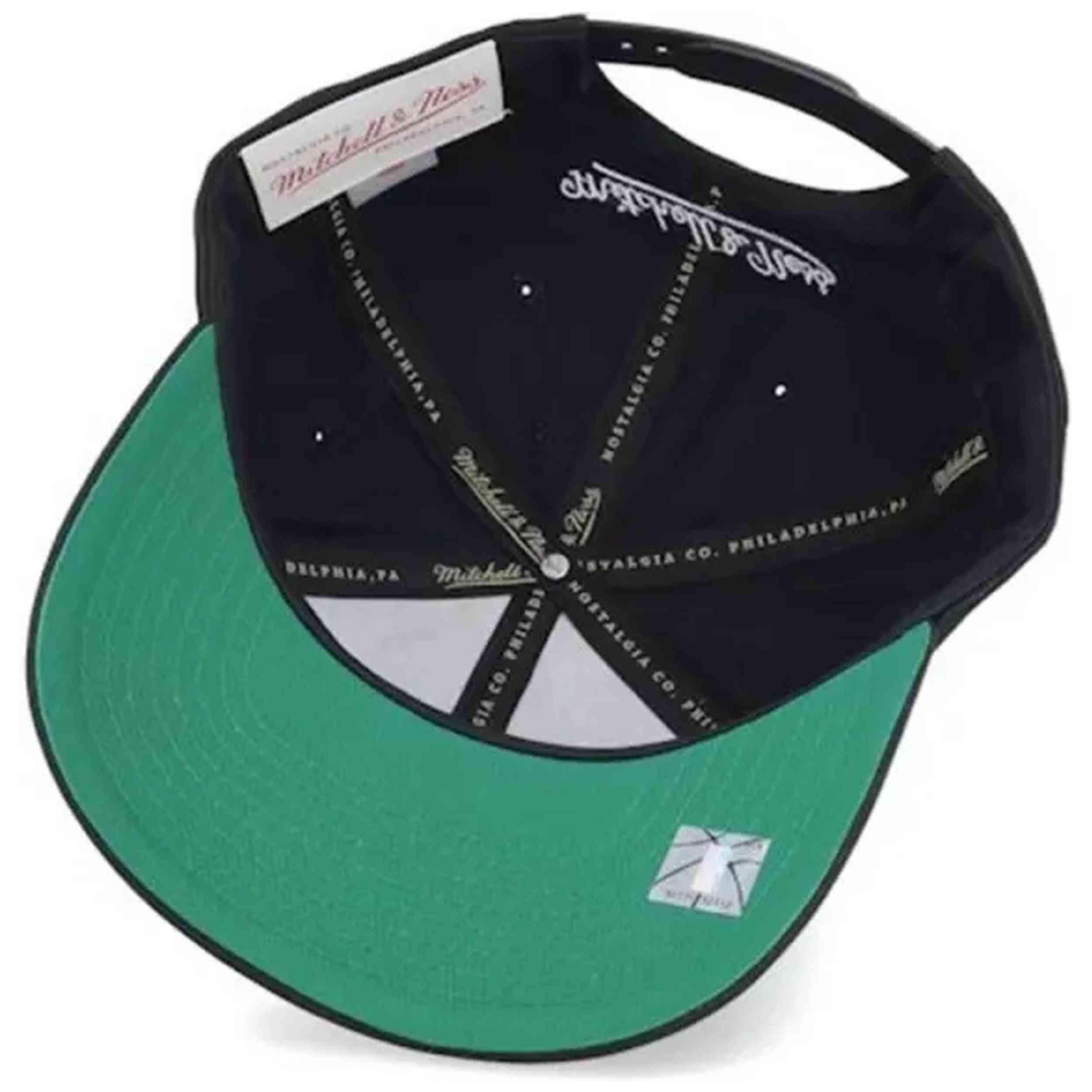 T-shirt met korte mouwen Mitchell & ness model 6MUSINTL1433-LALBLCK voor mannen 3/3