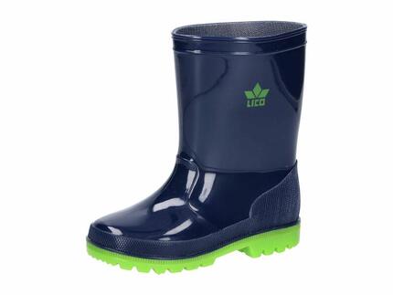 LICO Stormy Jungen Gummistiefel, blau, Gr. 22