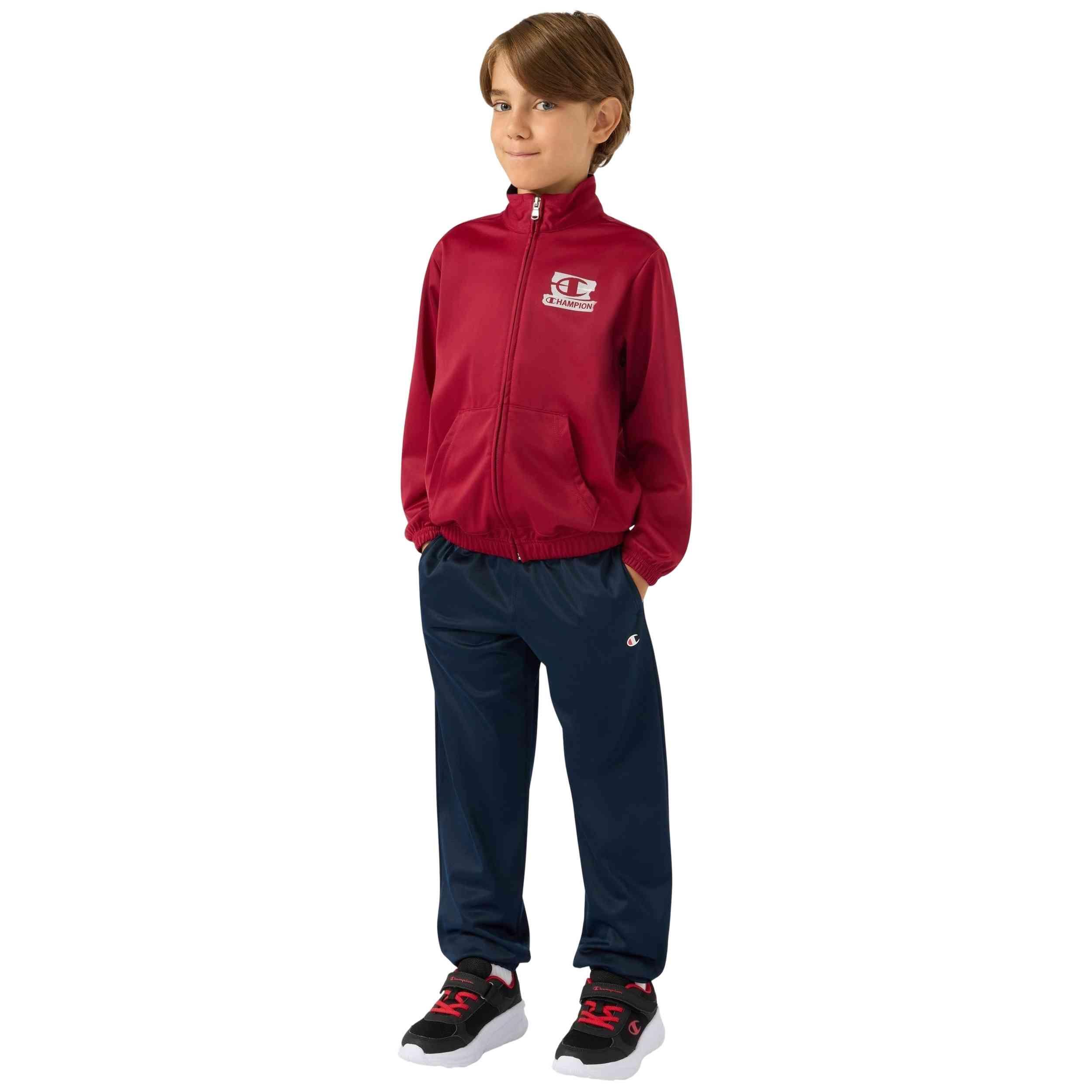 Champion - Survêtement Complet Champion Modèle 307264-rs525 Pour Enfants - Survêtement - Rouge - Decathlon
