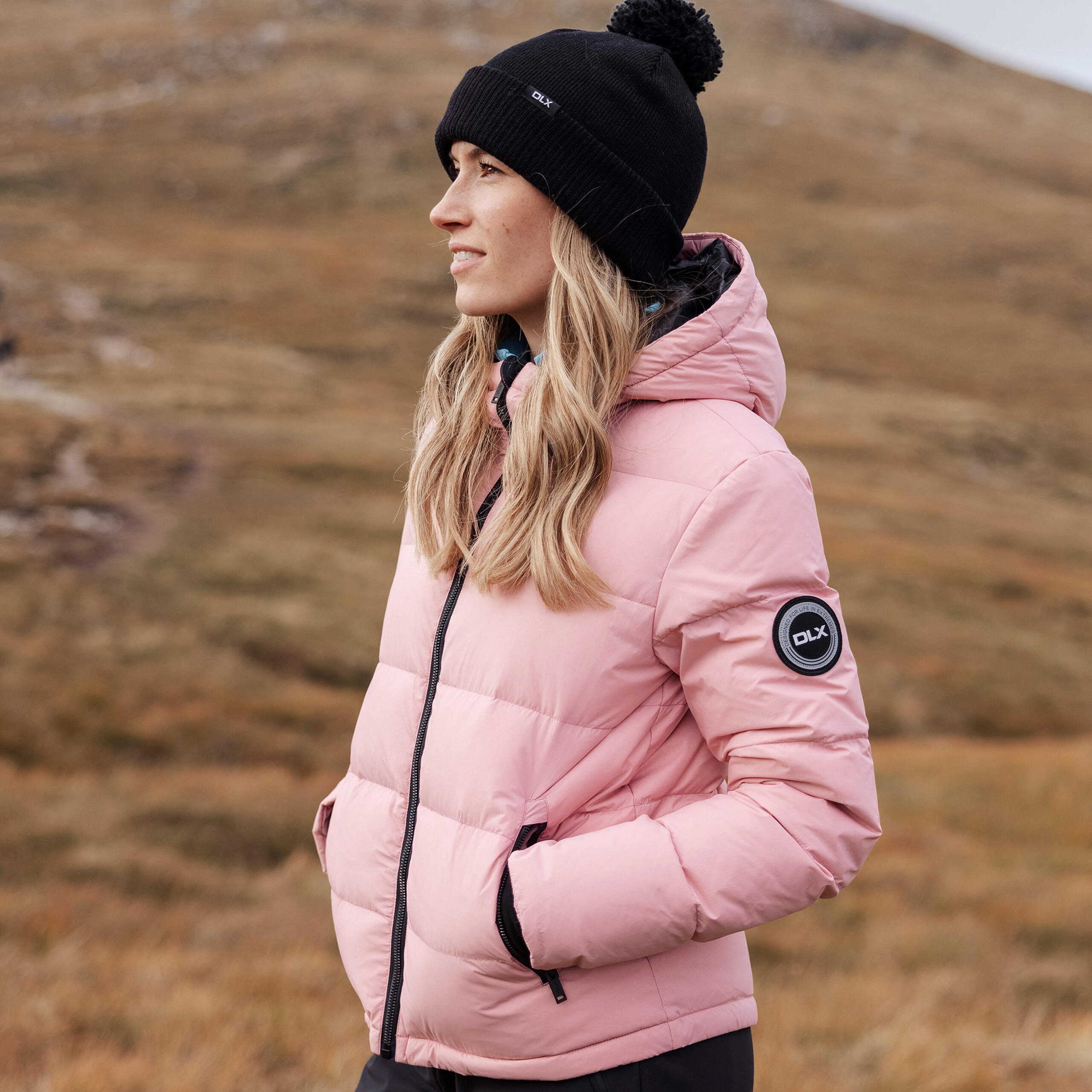 Women's Adjustable Grown-On Hood Down Jacket - Mariana 5/5