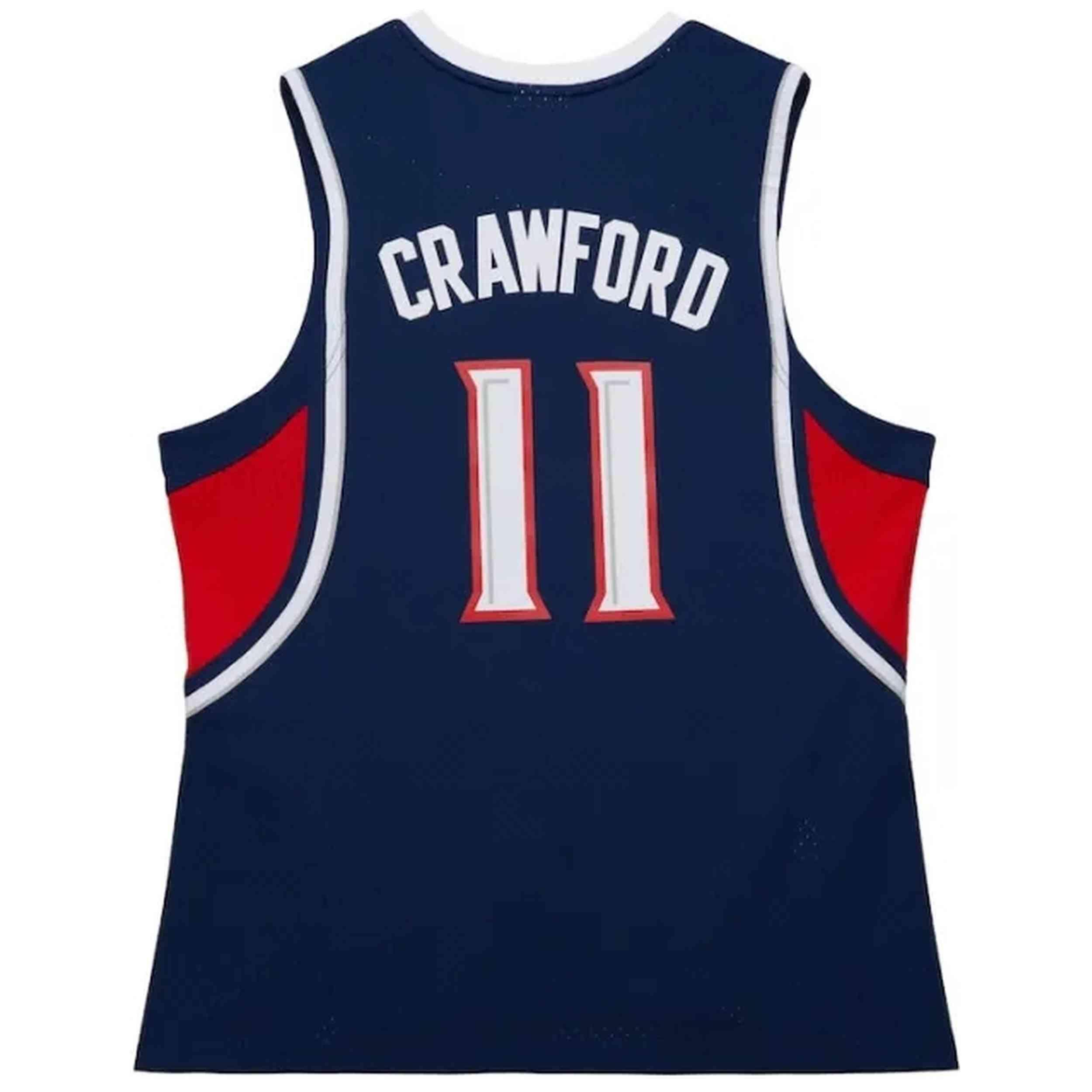 Maillot de basket Mitchell & ness modèle JY8633-AHAASBL pour homme 2/2