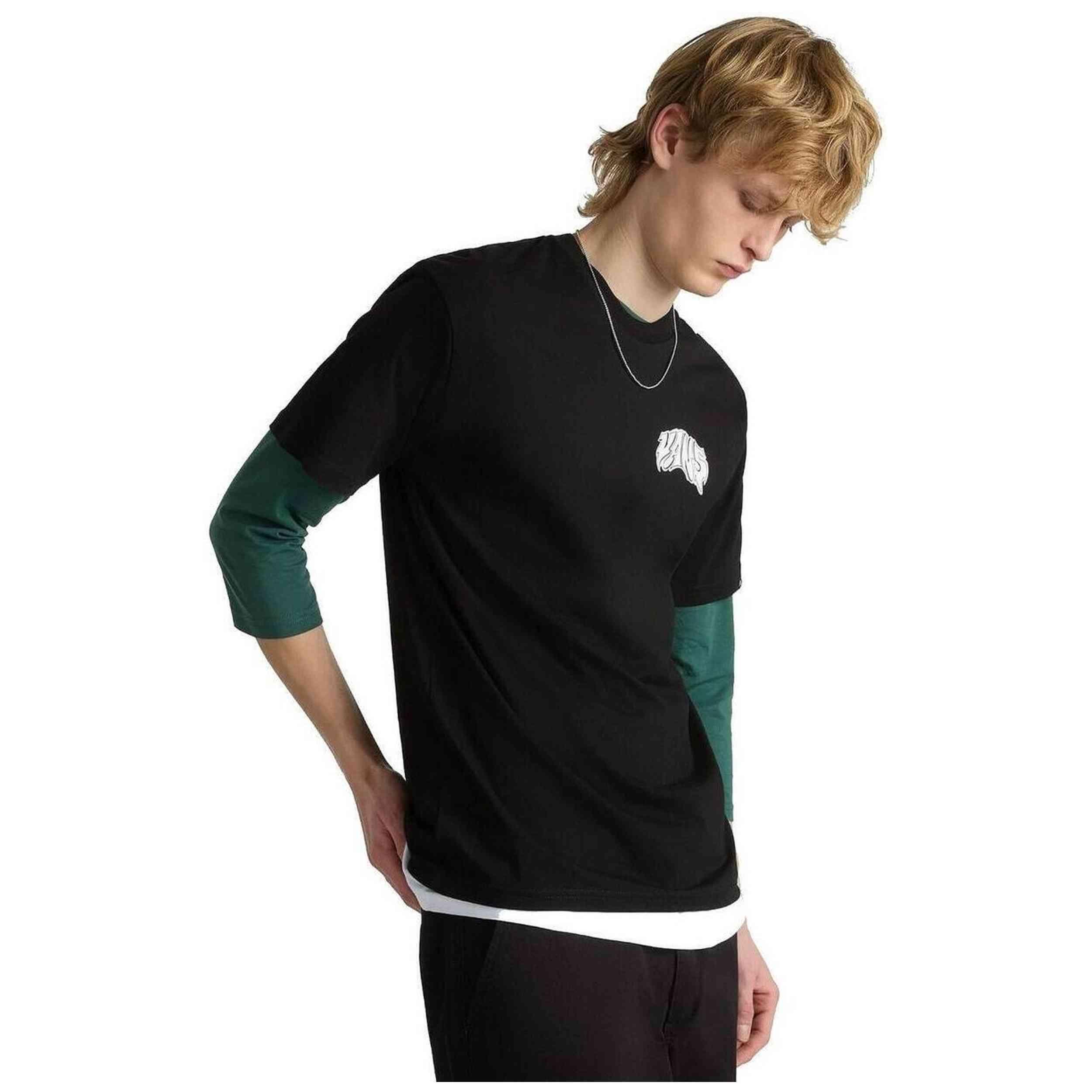 T-shirt Vans modèle VN000G4NBLK1 pour unisexe 3/4
