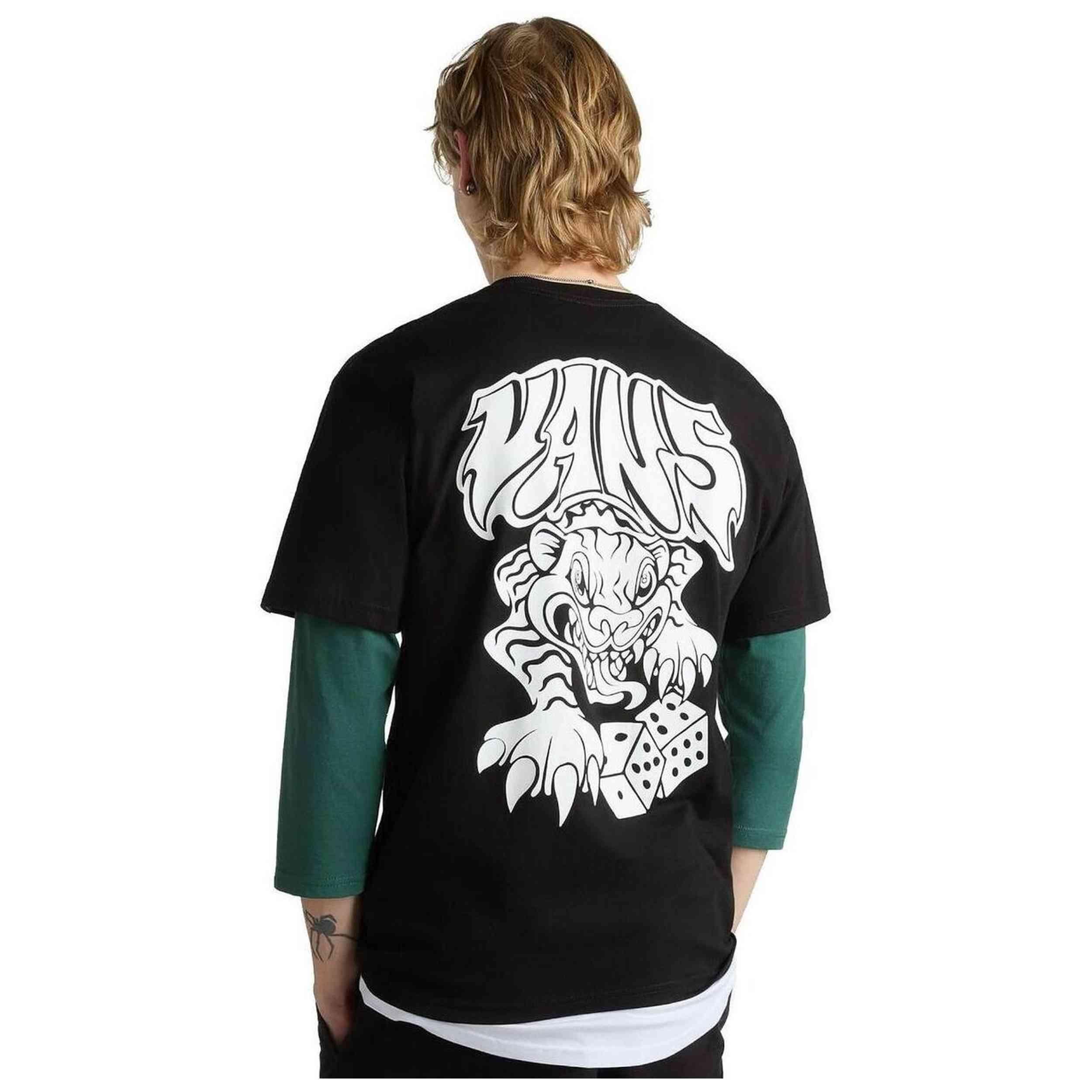 T-shirt Vans modèle VN000G4NBLK1 pour unisexe 4/4