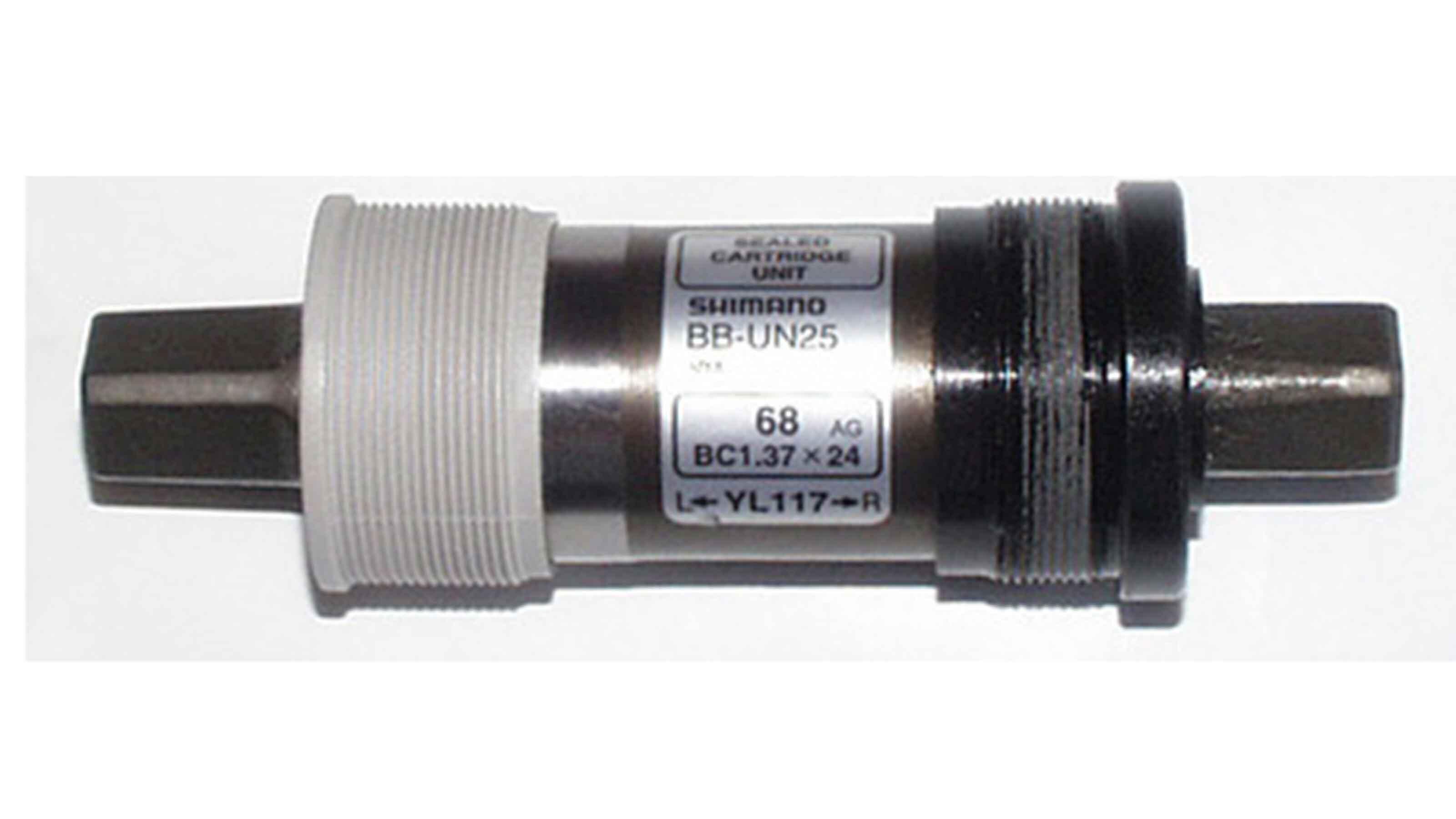 Rulment pedalier Shimano BB-UN26 cartuș BSA 68 mm ax 117.5 mm