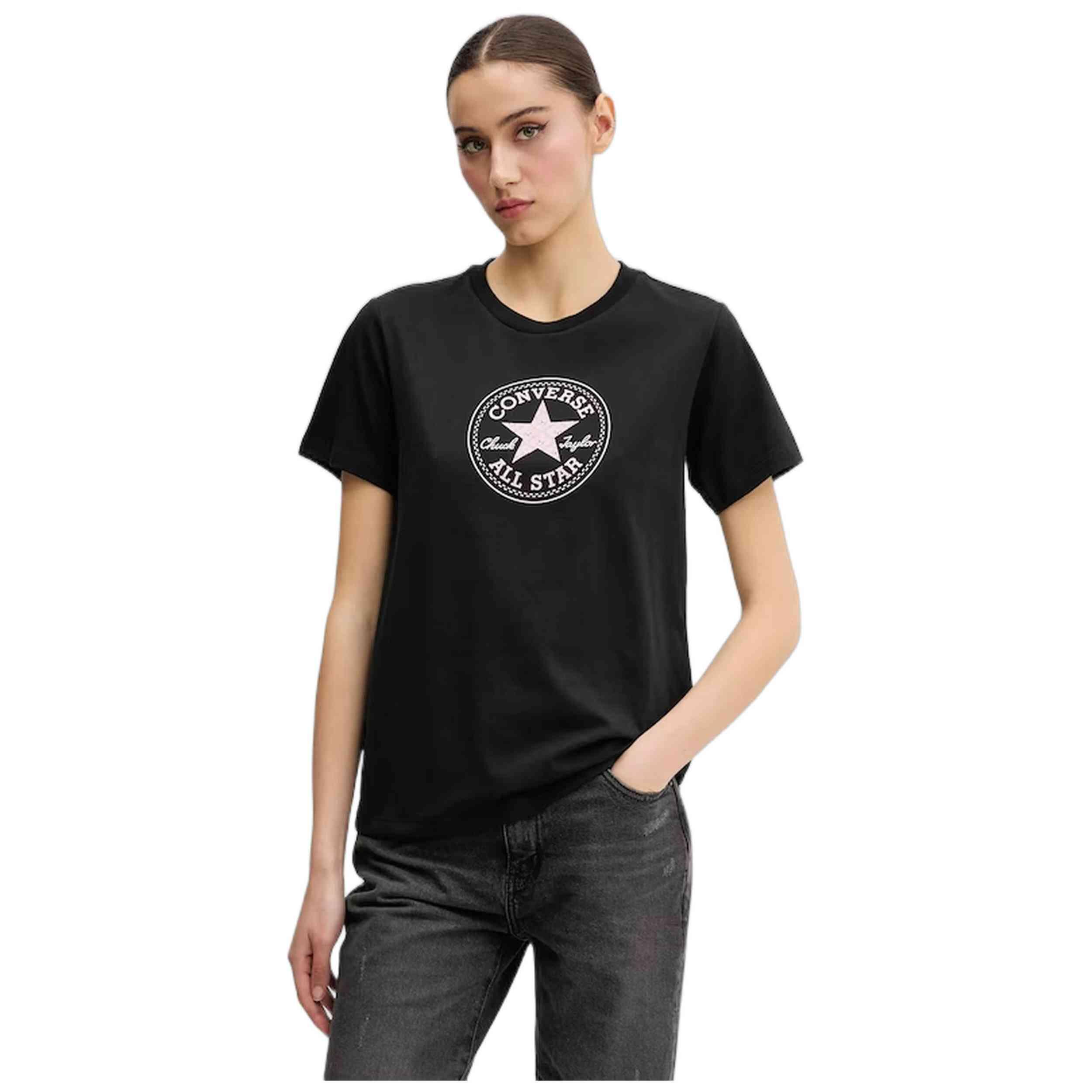 T-shirt Converse modelo 10028412-A01 para mulheres 2/2