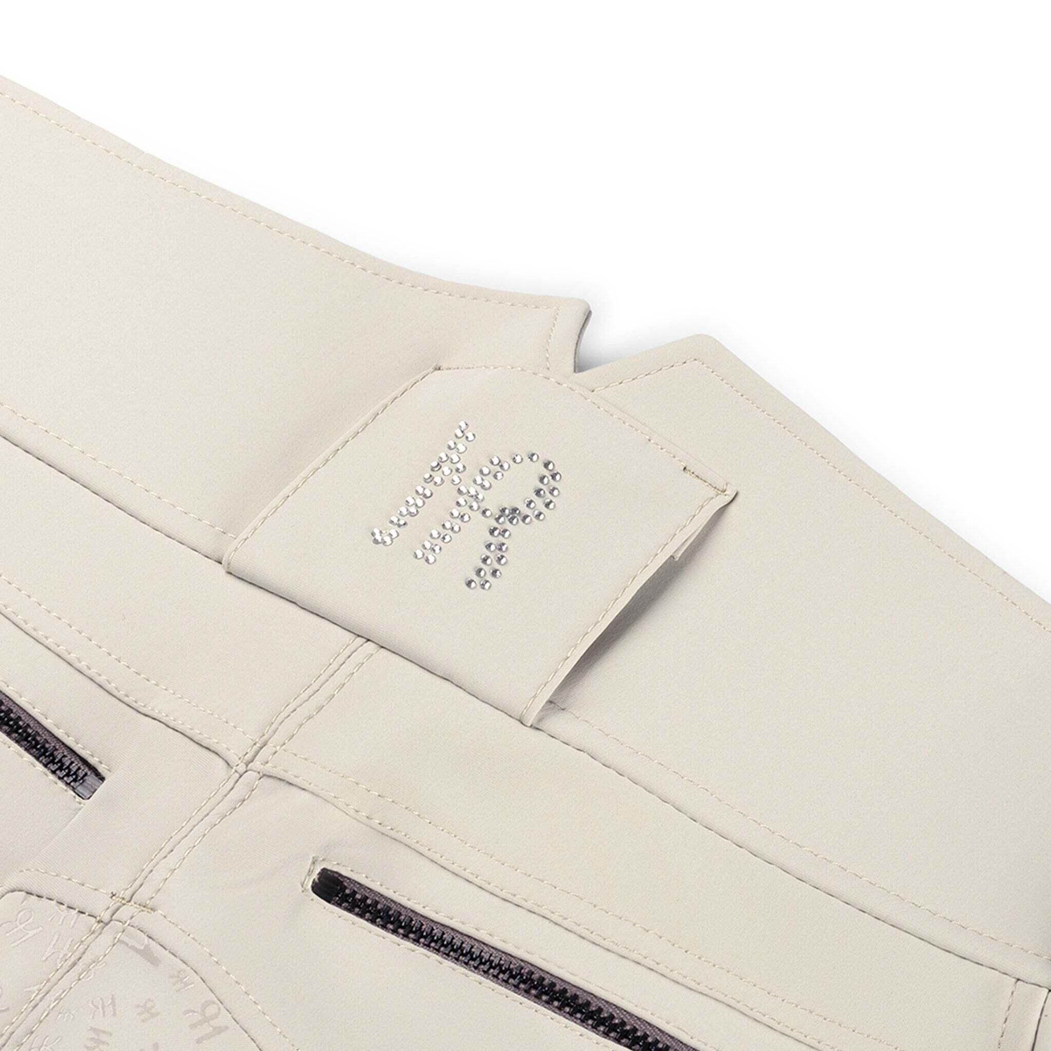 Pantaloni da equitazione full grip da donna Mrs. Ros Amsterdam 4/4