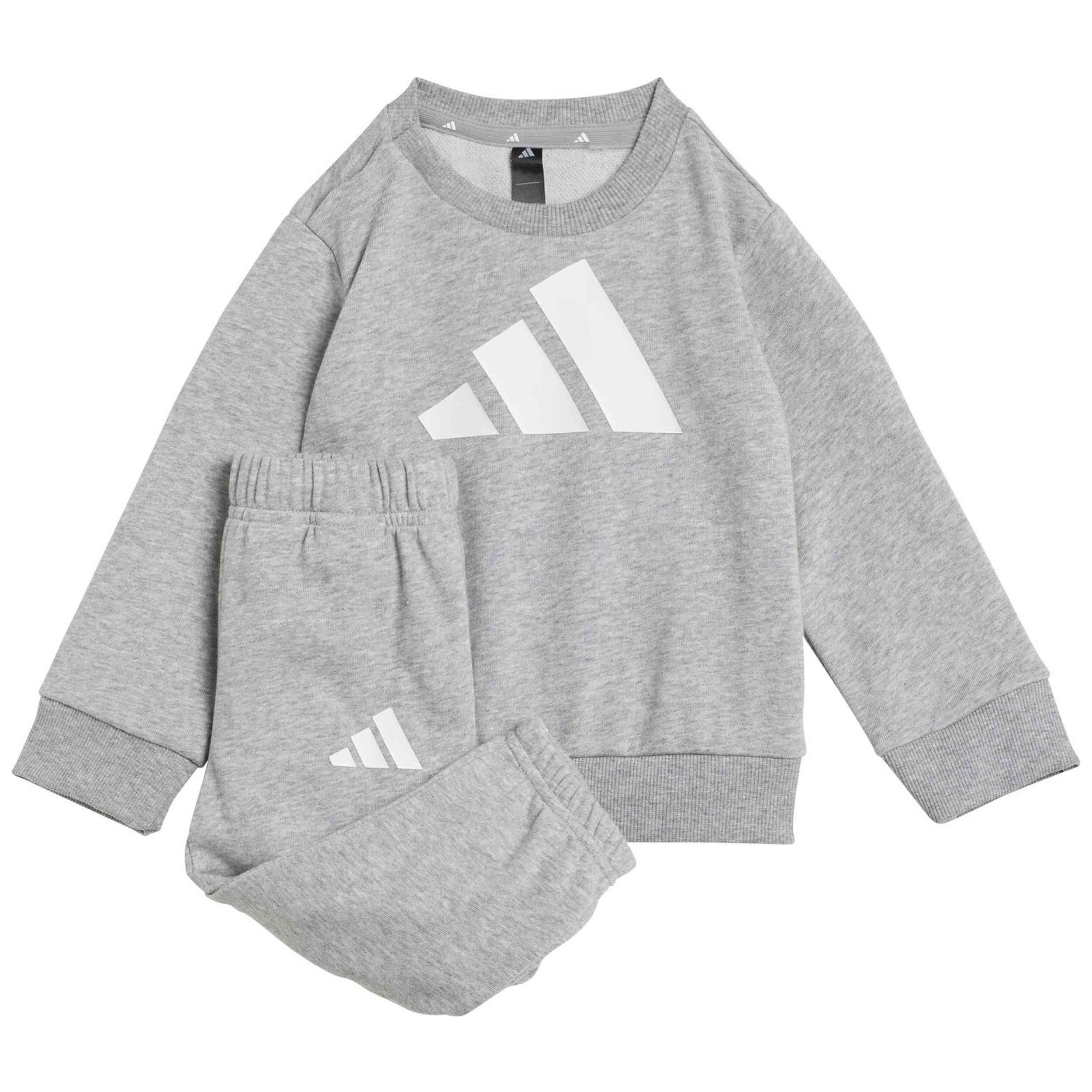 Adidas - Survêtement Complet Adidas Modèle Jm0889 Pour Unisexe Enfants - Survêtement - Gris - Decathlon