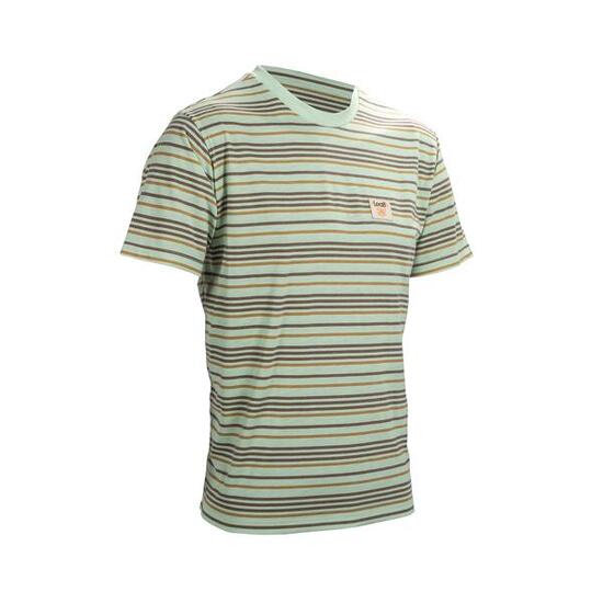 MTB-shirt Gravity 1.0, elastisch en van Tencel-stof, groen, heren