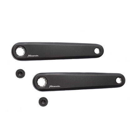 Zestaw korb Miranda Delta do e-bike Bosch 170 mm aluminium czarny