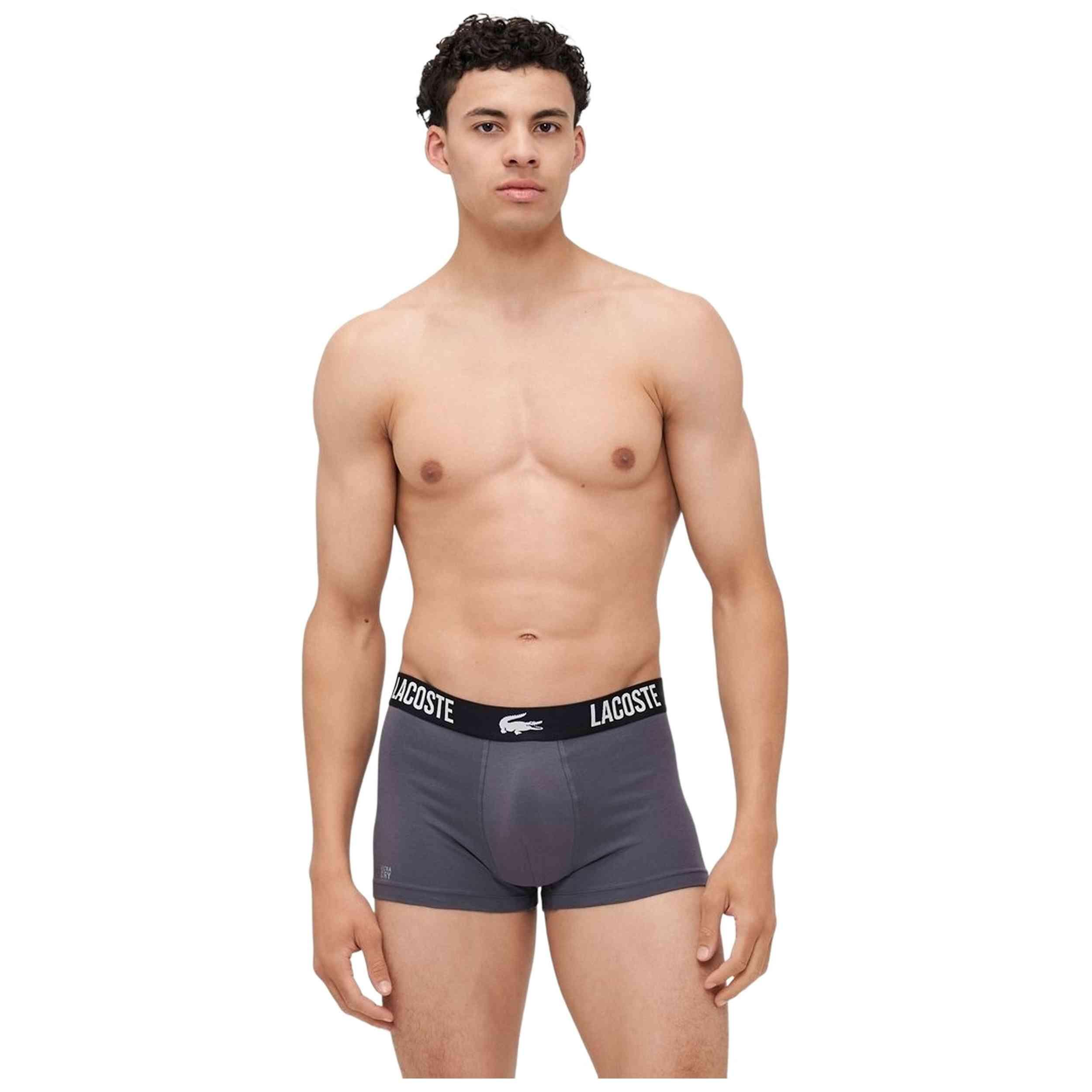 Paquet de sous-vêtements Lacoste modèle 5H2383-00-EUF pour homme 2/5