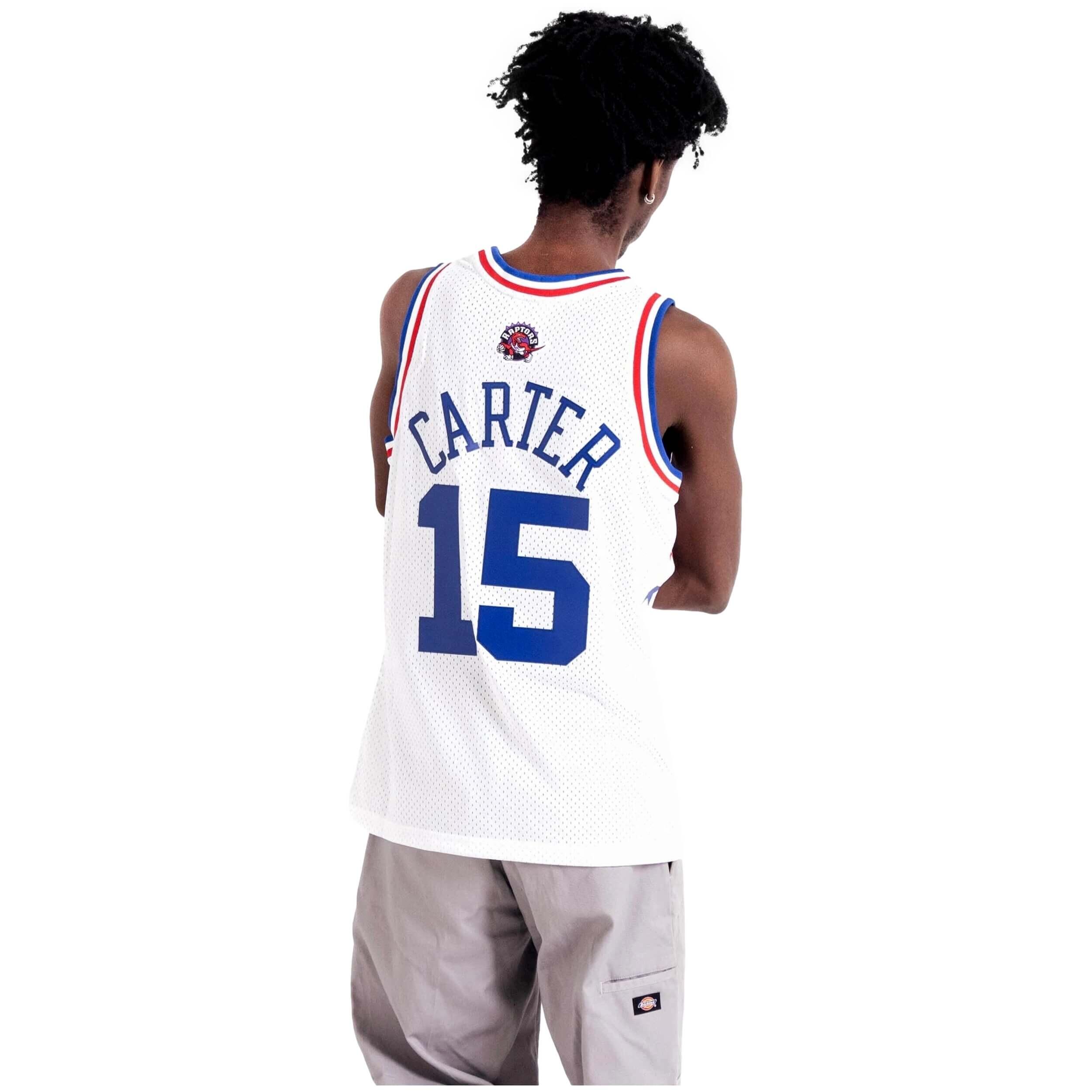 Maillot de basket Mitchell & ness modèle SMJY5291-ASE03VCAWHIT pour homme 3/3