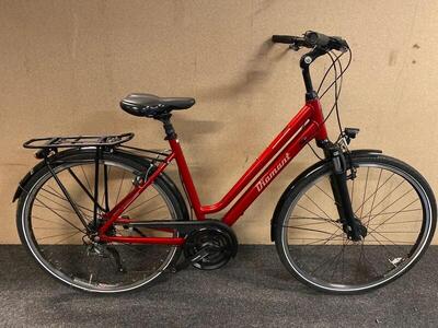 Diamant ubari damesstadfiets 50 cm, rood