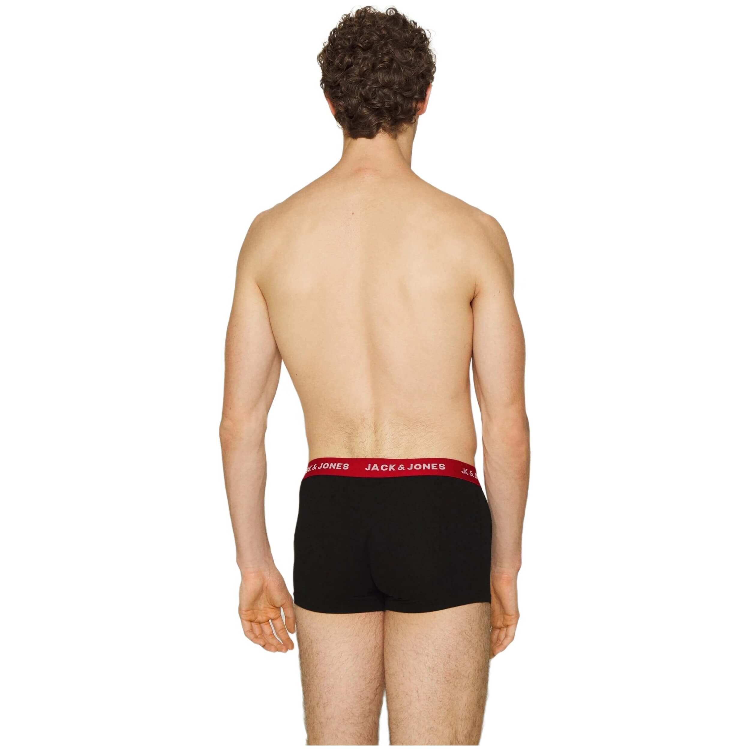 Pack de calzoncillos Jack&jones modelo 12230353-BLACK para hombre 2/5